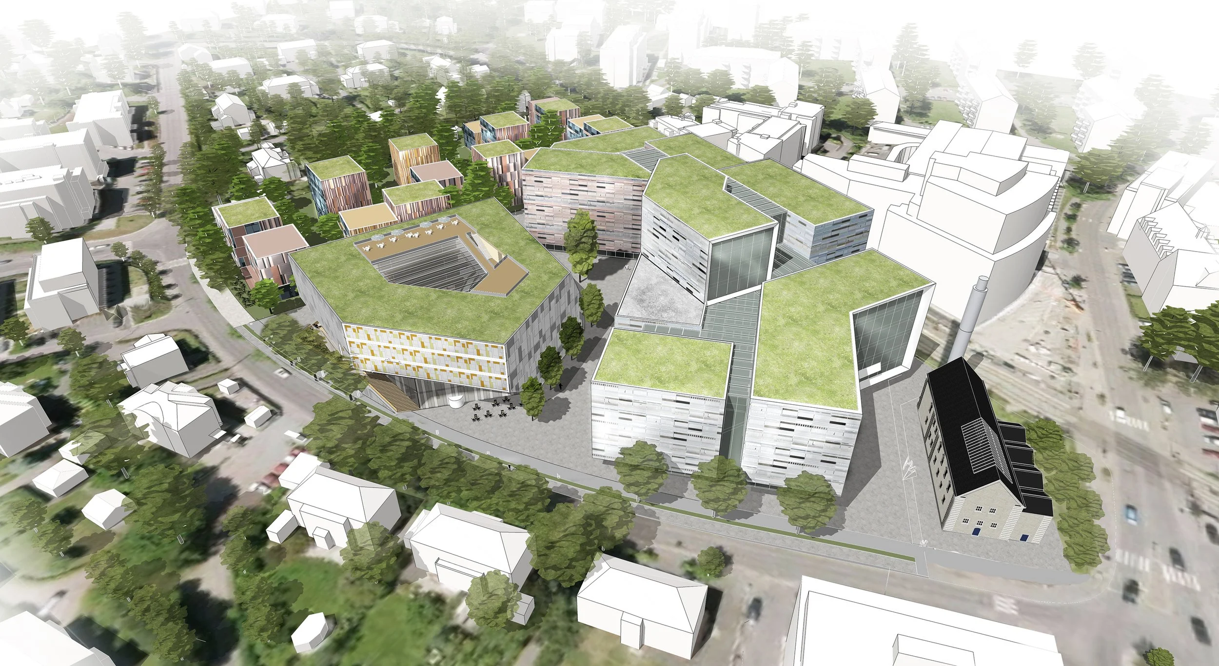 HARBITZALLEEN MASTERPLAN, Oslo 2012