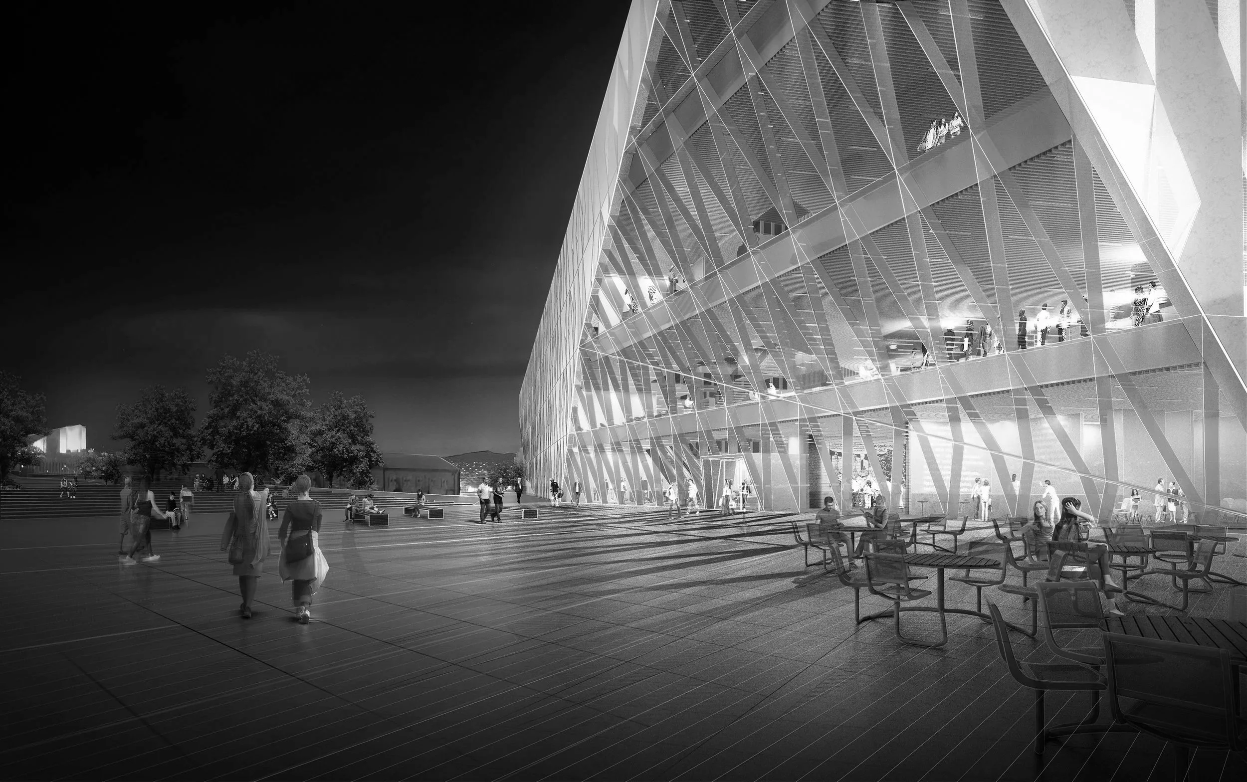 HOVEDBIBLIOTEK, Helsinki 2012 (Forslag)