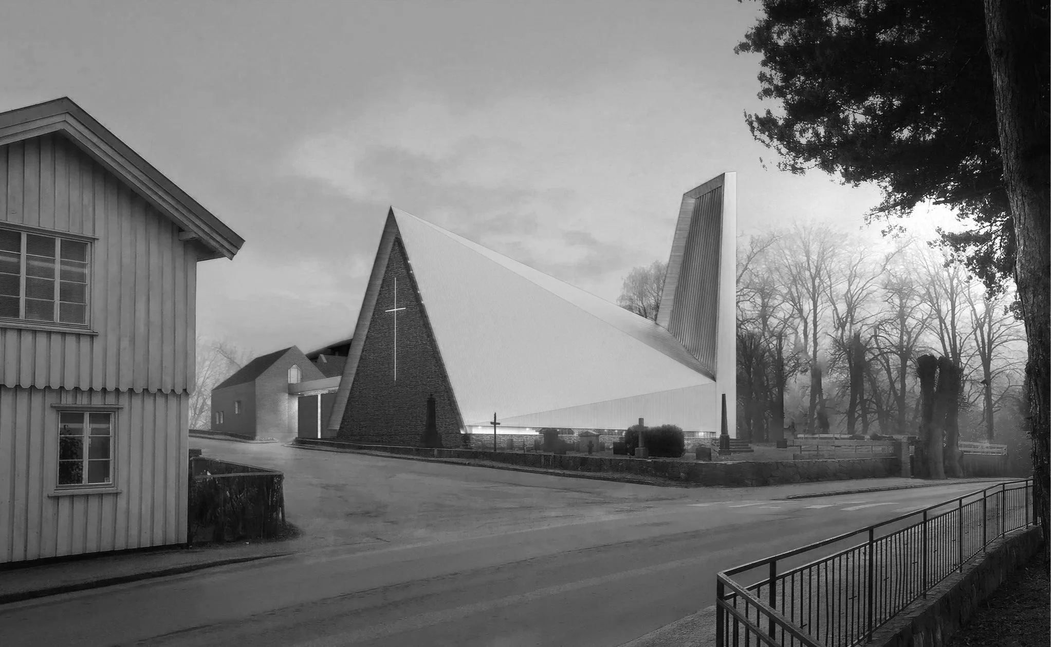 ØSTRE PORSGRUNN KIRKE, Porsgrunn 2015 (Forslag)