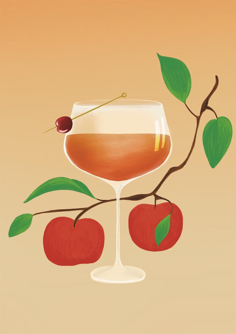 Apple Cider Manhattan