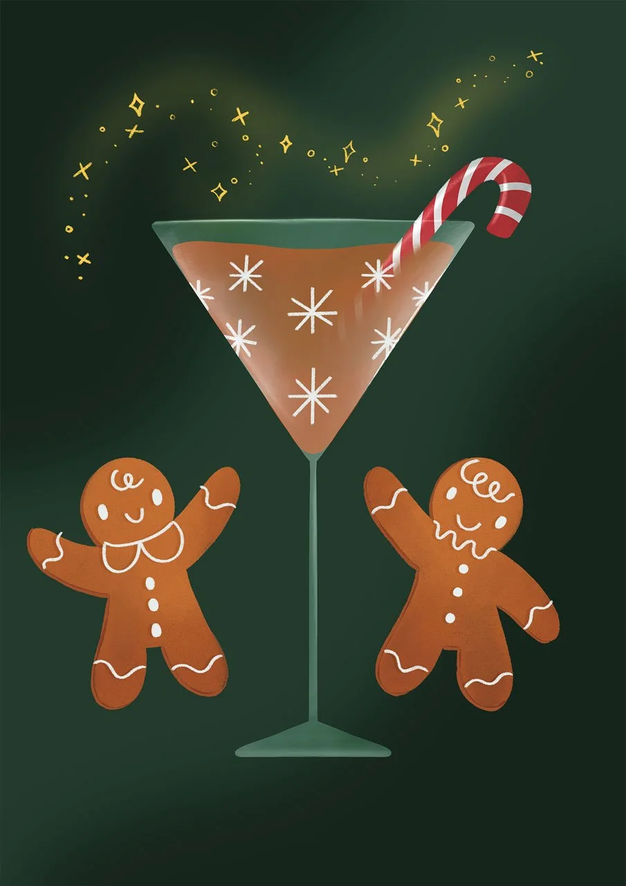 Gingerbread Martini