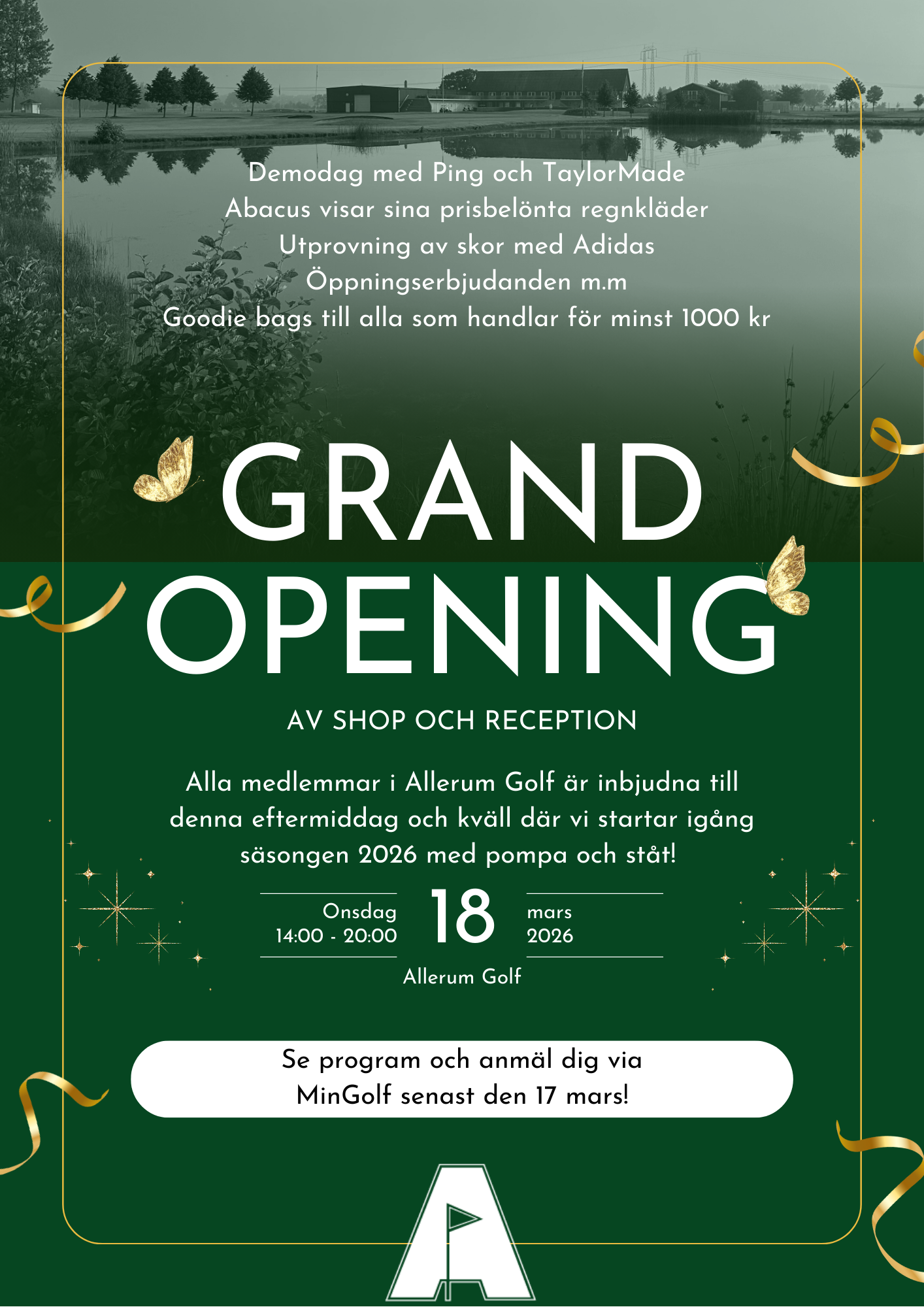 Grand Opening 18 mars