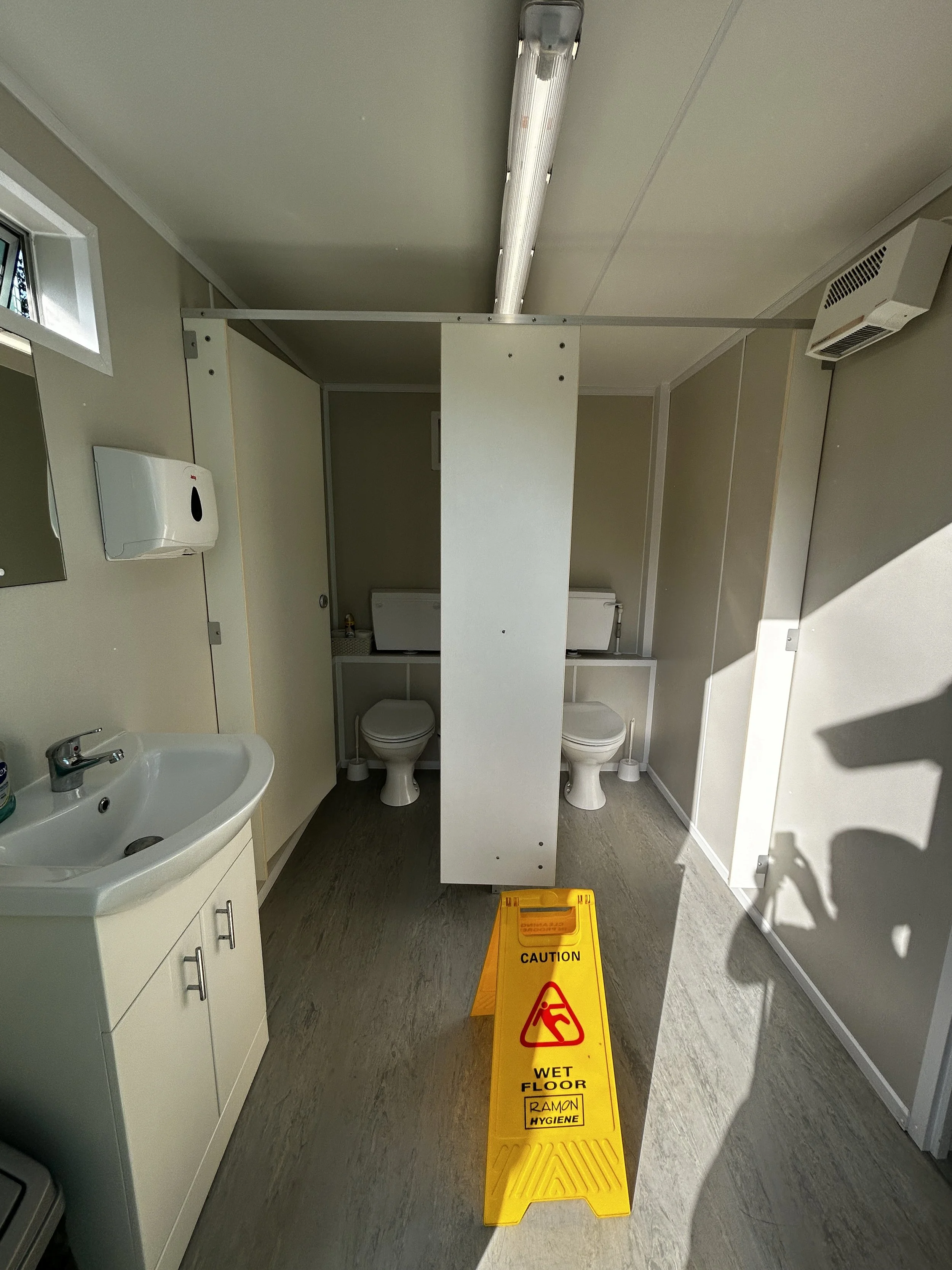 Clean, modern facilities—no gym locker room smell