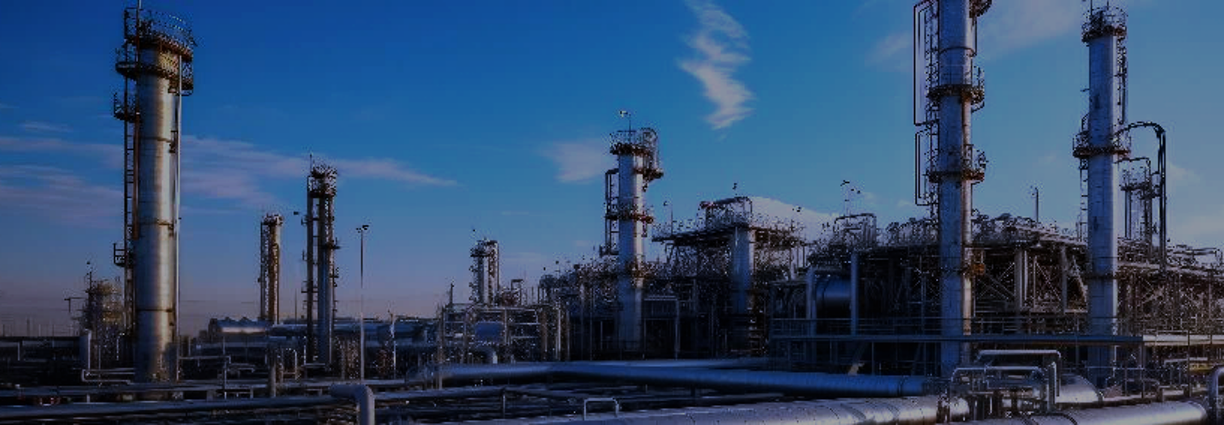 Industrial skyline for turnarounds