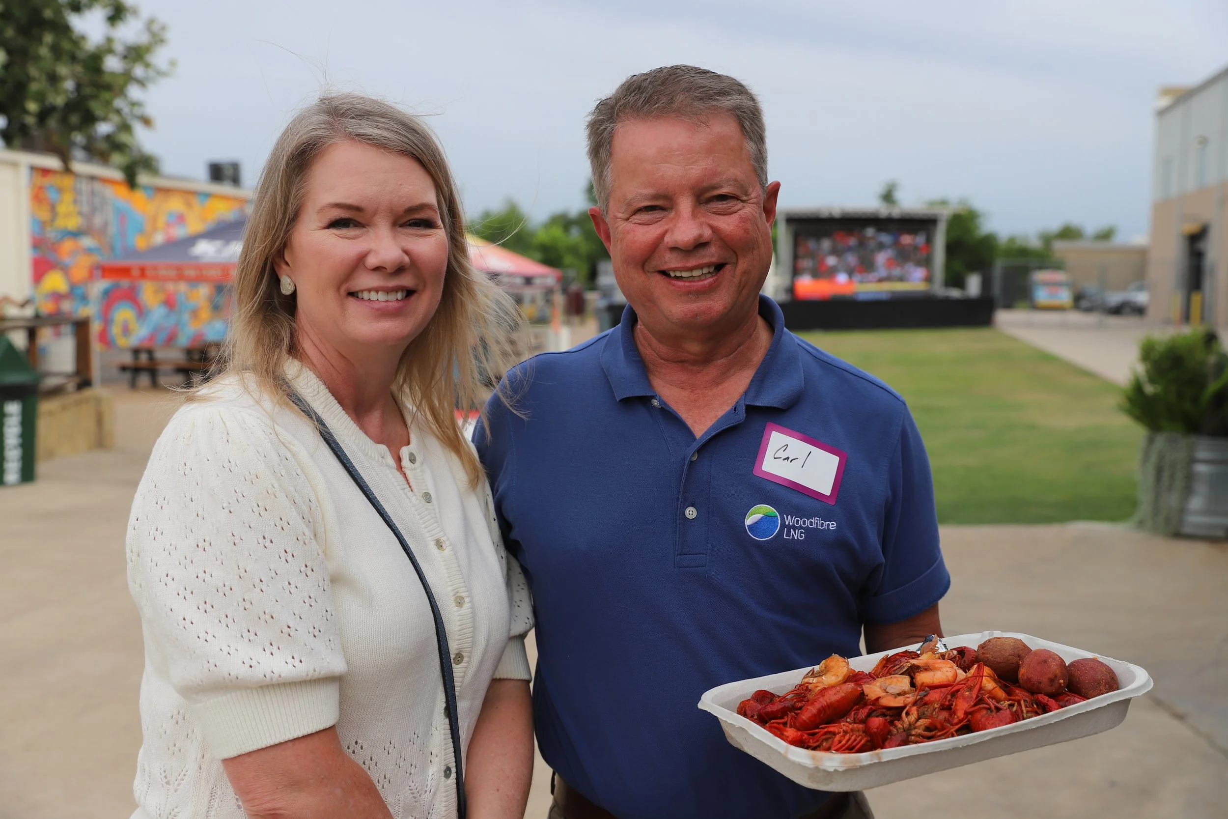 Carl and companion at Crawfish 2026.JPG