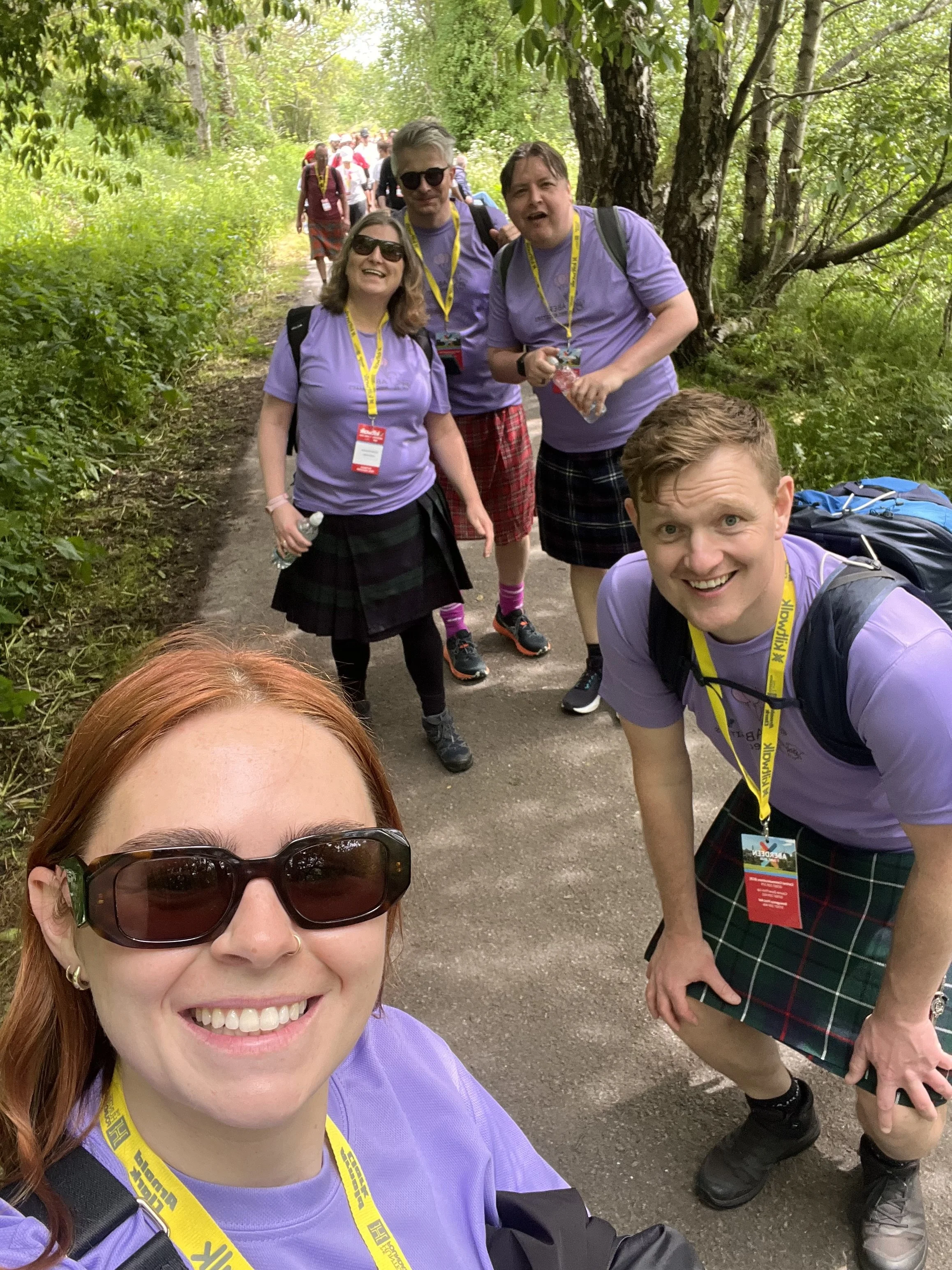 Aberdeen team during the Kiltwalk 2026.jpeg