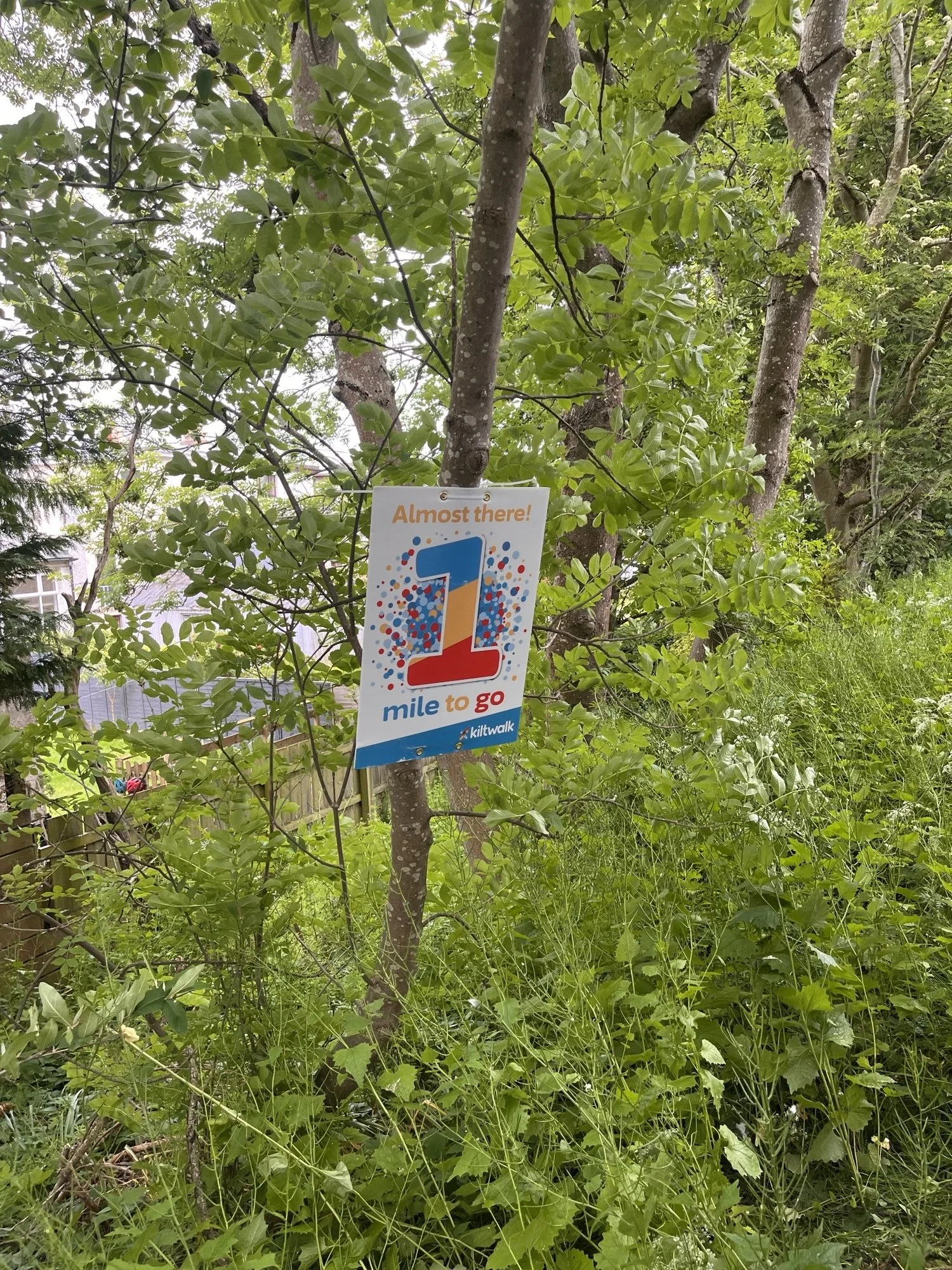 Mile marker Kiltwalk 2026.jpeg