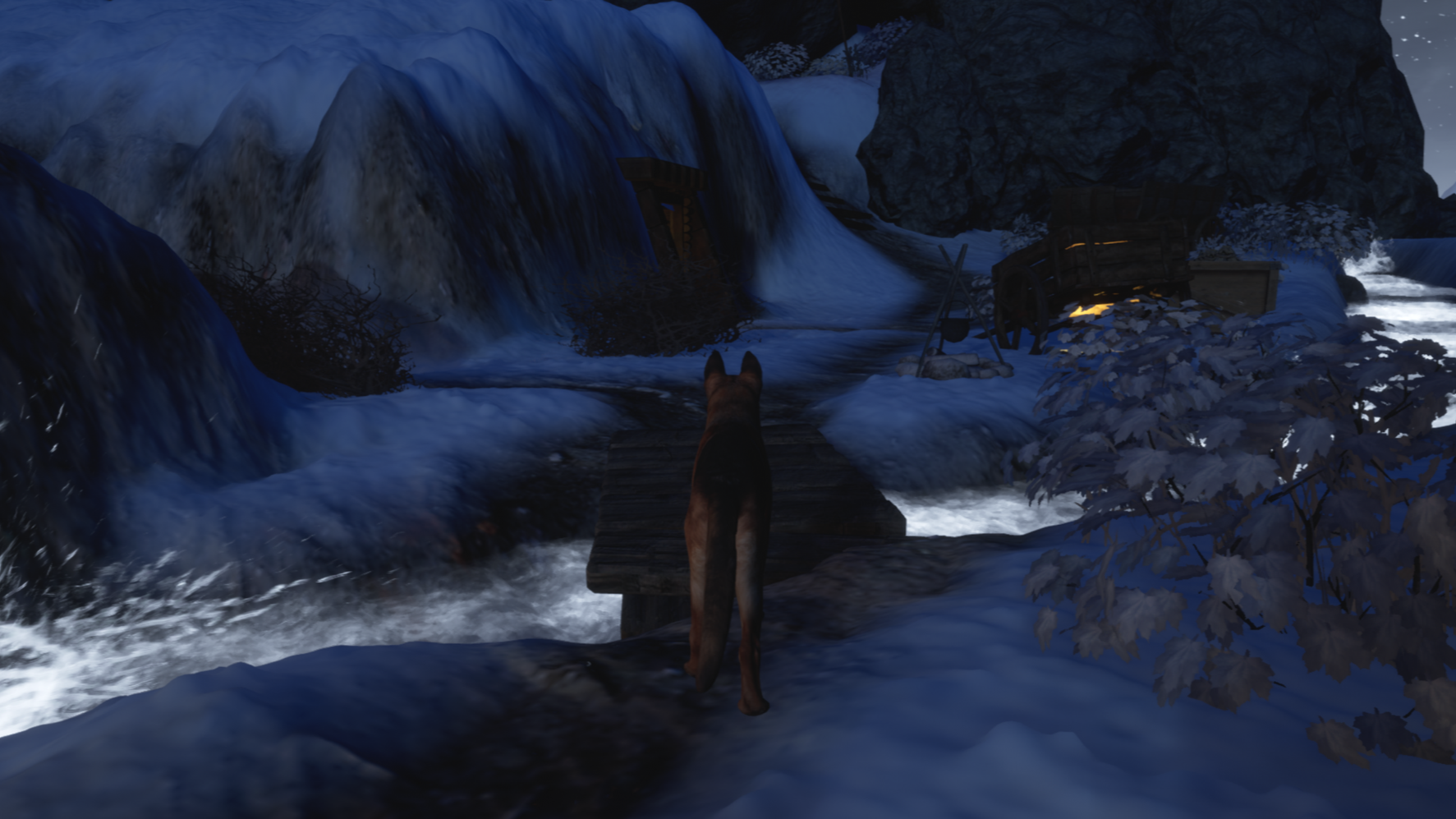 4. Sneak/fight through the camp.