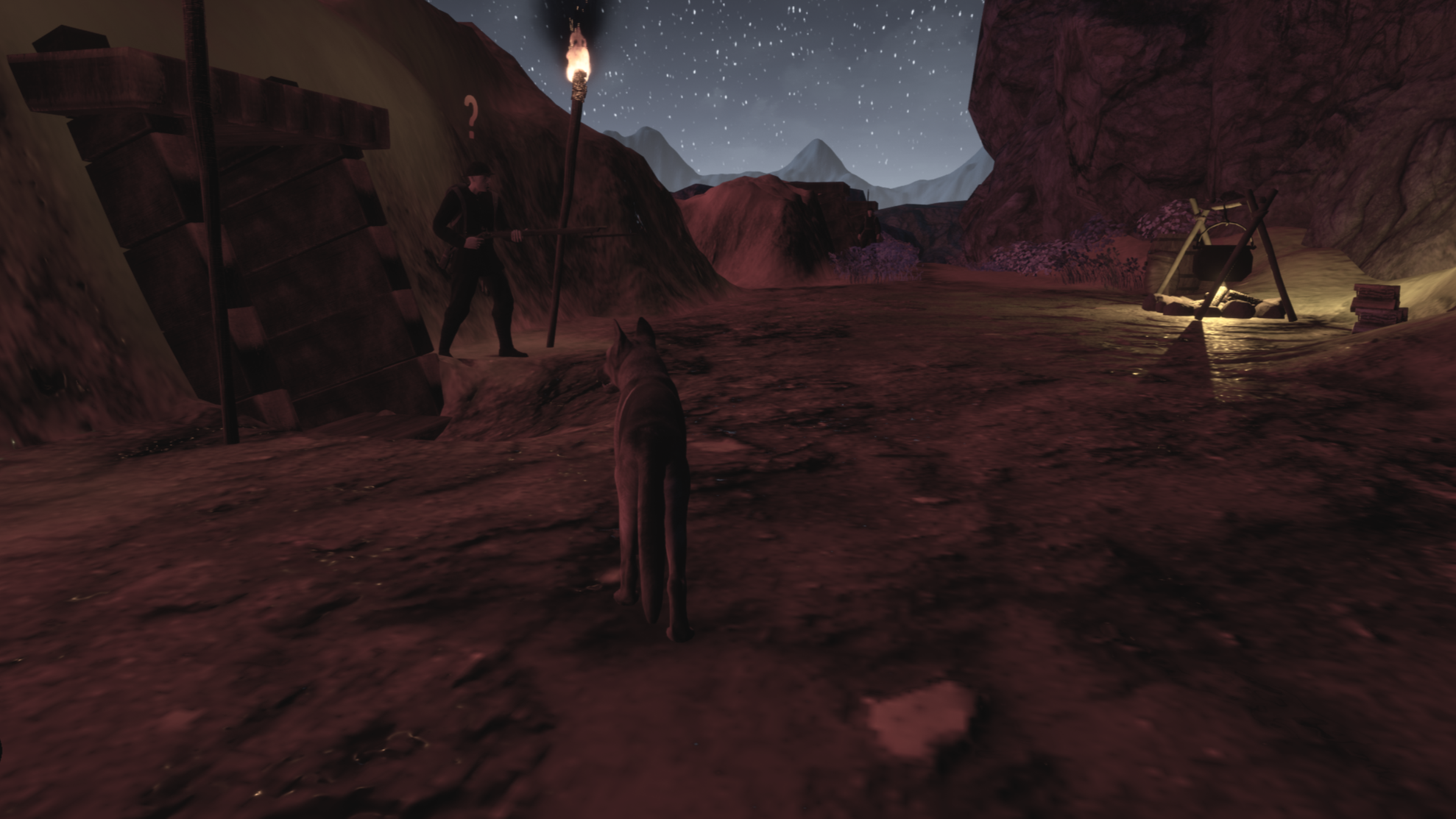 6. Sneak/fight out of the camp.