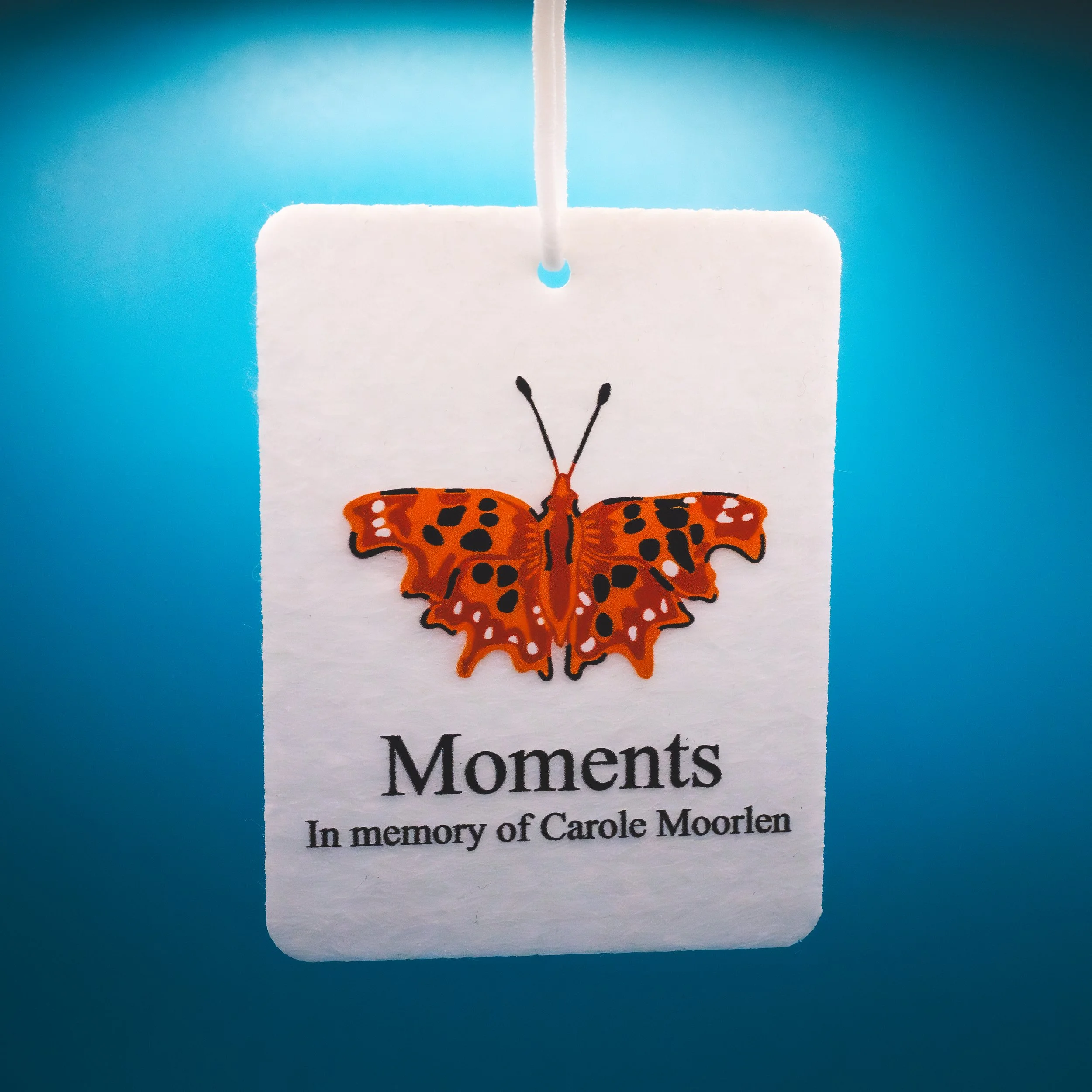 Moments Car Air Freshener (No border)