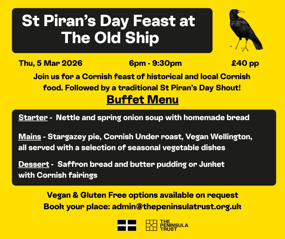 St Piran's Day Feast
