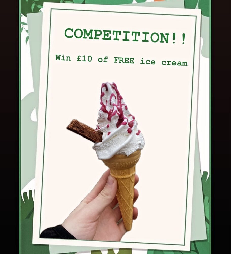 WIN &pound;10 WORTH OF FREE ICE CREAM!!

How to win:
&bull; Follow this page on Instagram 
&bull; Like and share this post
&bull; Tag us in your photo of you and one of our ice creams

Winner will be announced 30th April

(Competition is for Instagra
