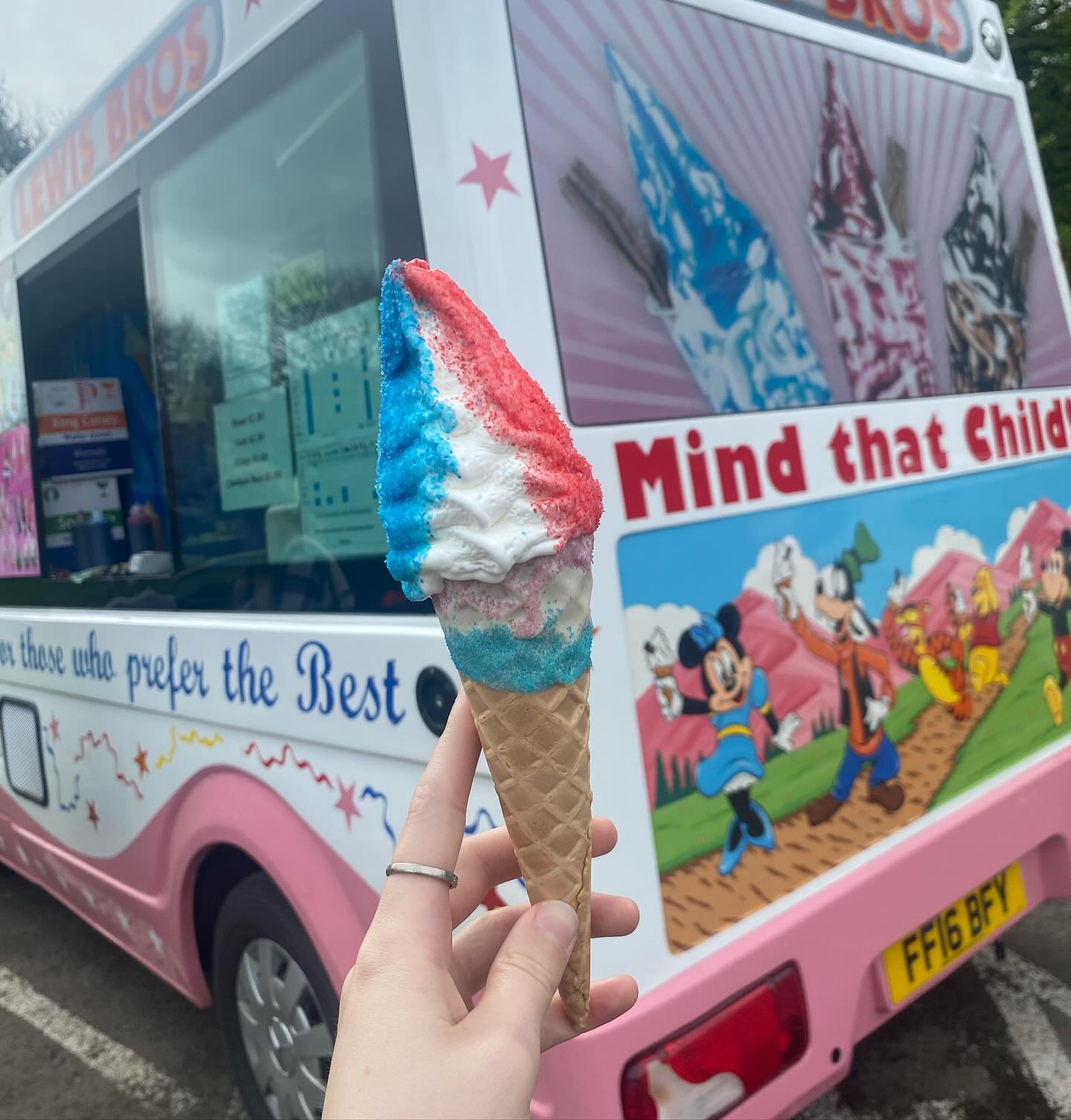 So pretty next to our pink van 😍😍

#lewisbrosicecream #icecream #icecreamlover #flake #icecreamvan #sweet #sweettreats #vanlife #dessert #local #warrington #manchester #manchesterfood #cheshire #warringtonbusiness #desserts #sunny