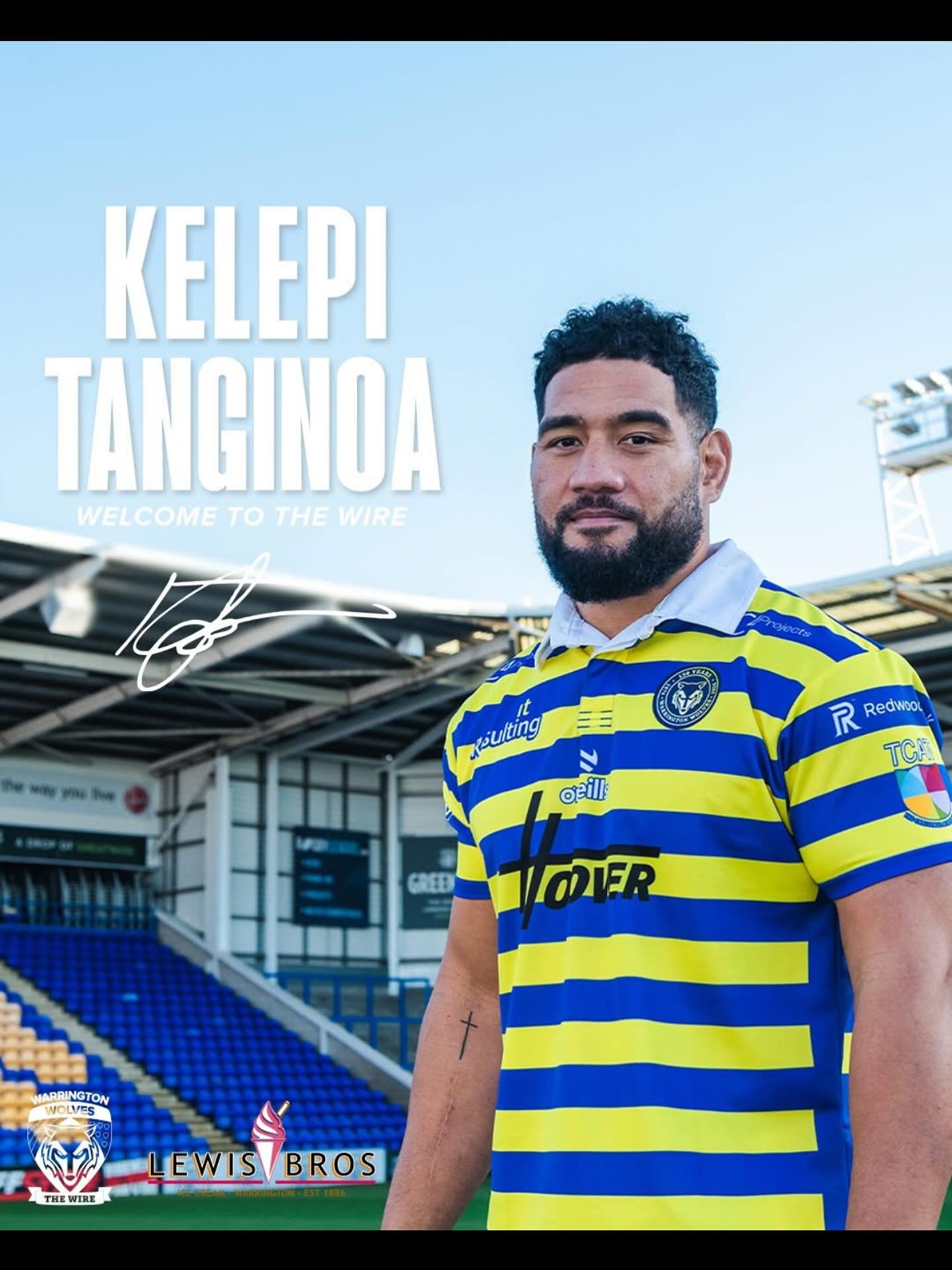 We are really happy and proud to be sponsoring Kelepi for the 2026 season. We wish him the very best at Warrington Wolves!🍦