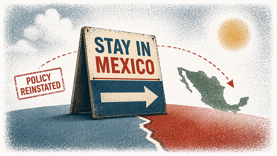 Jan 27, 2025: Trump's immigration policy shift: The return of 'Remain in Mexico'