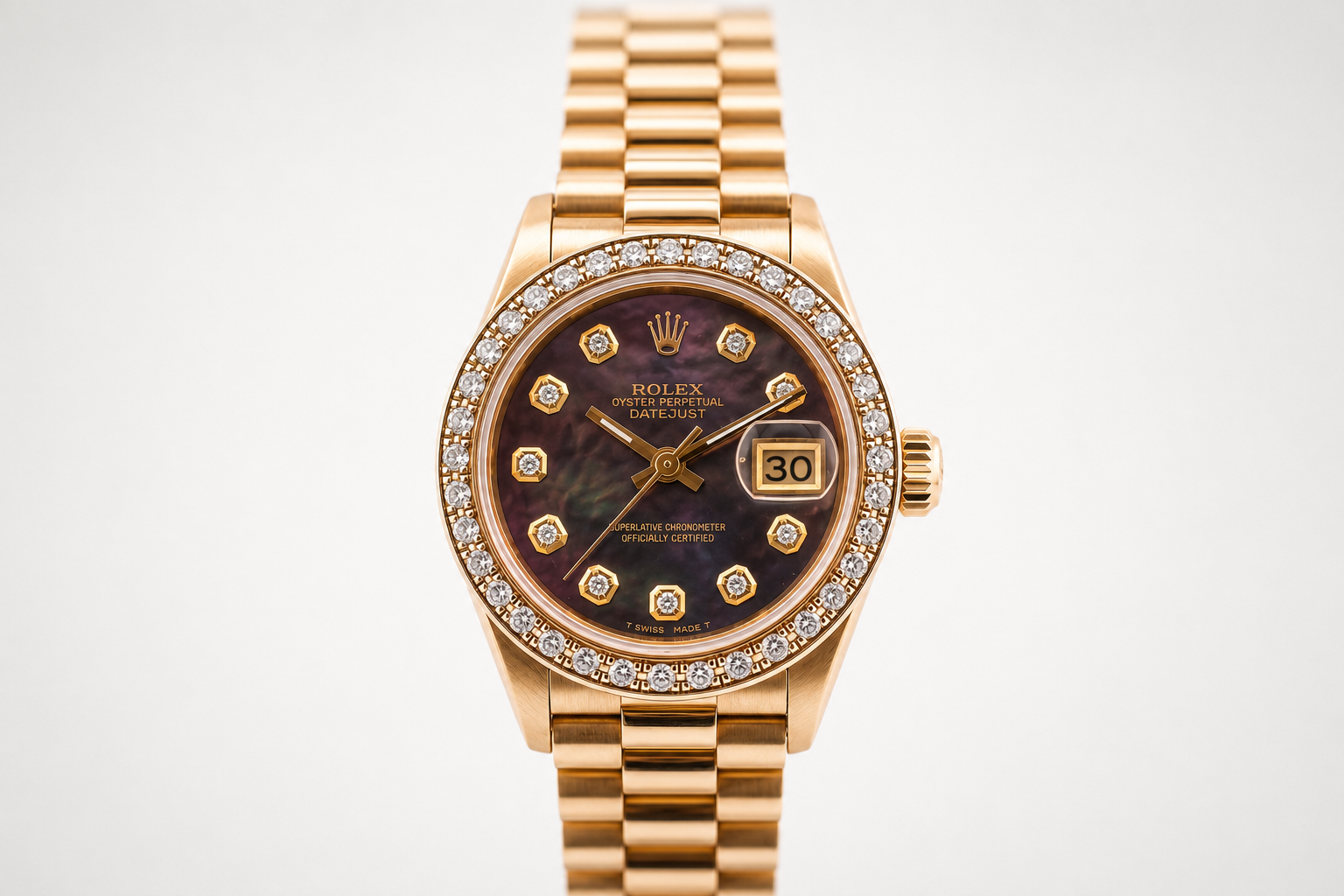 Rolex Ladies Datejust, Tahitian Mother of Pearl