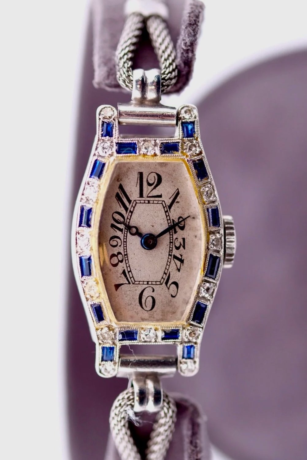 Tortue-shaped Art Deco Watch, c.1920s