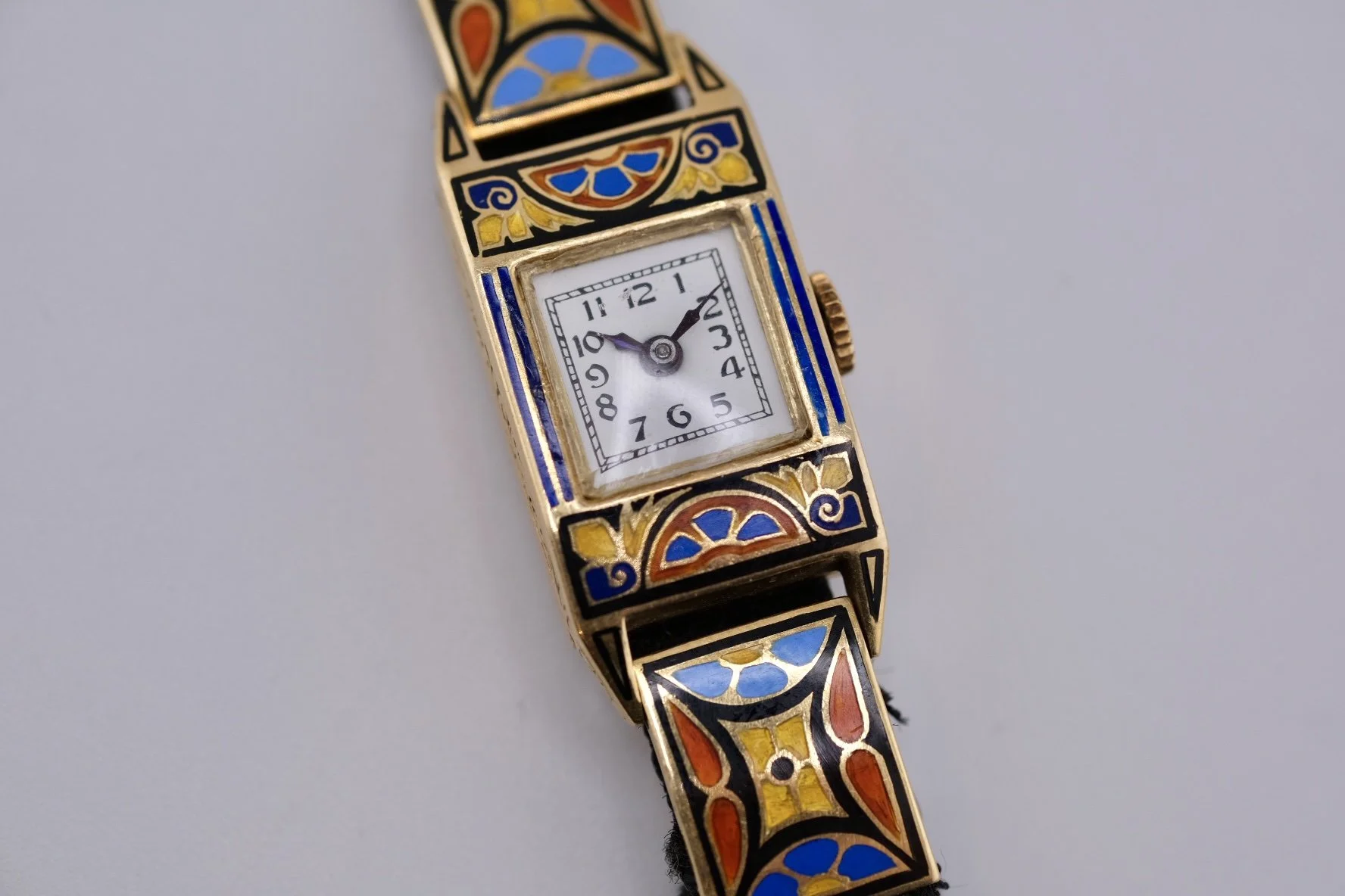 Art Deco Enamel, Rare 1920s Watch