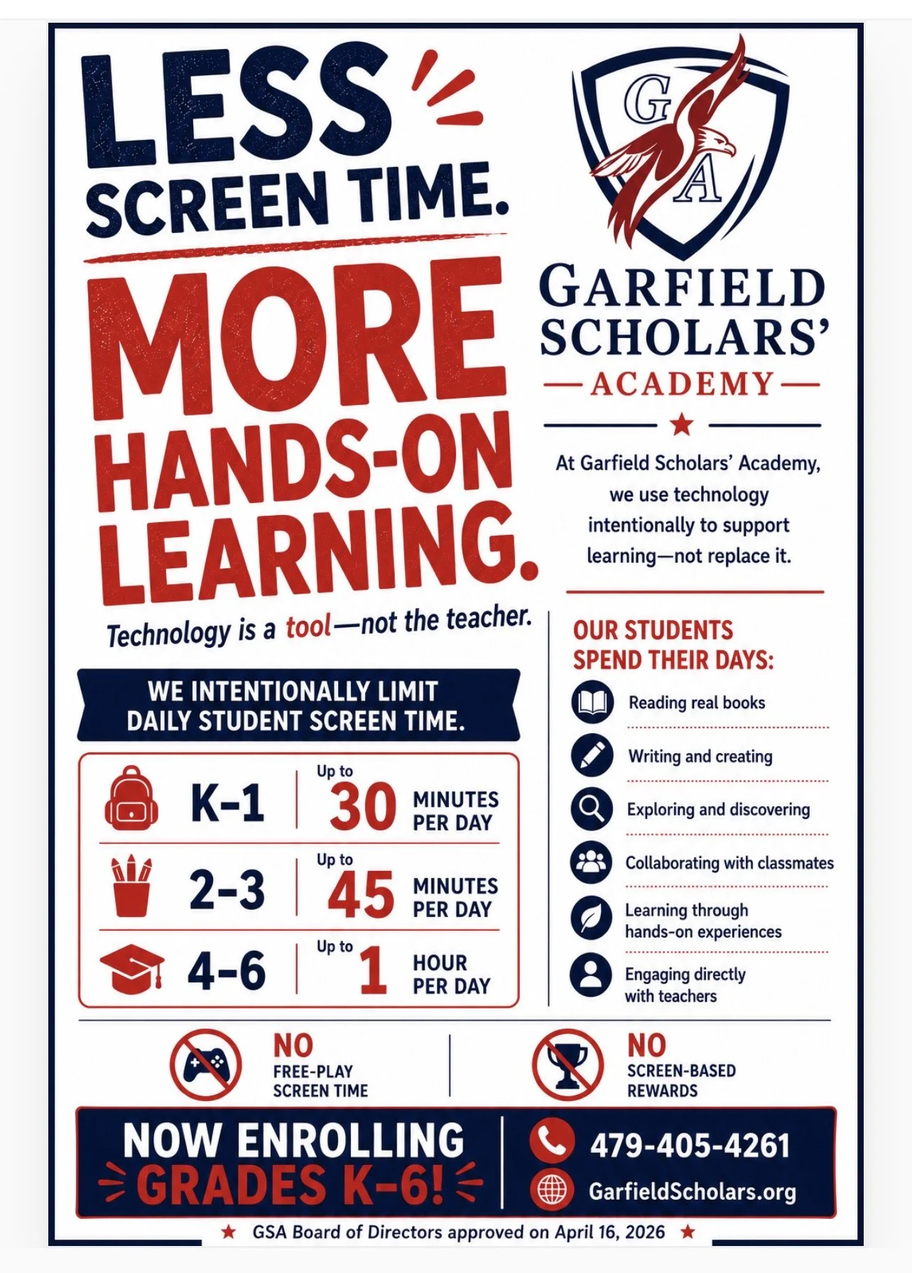 GSA promo flyer