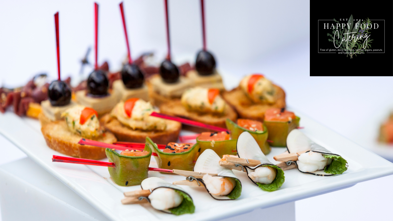 Elevate Your Event with Happy Food Catering's Irresistible Appetizer Menu