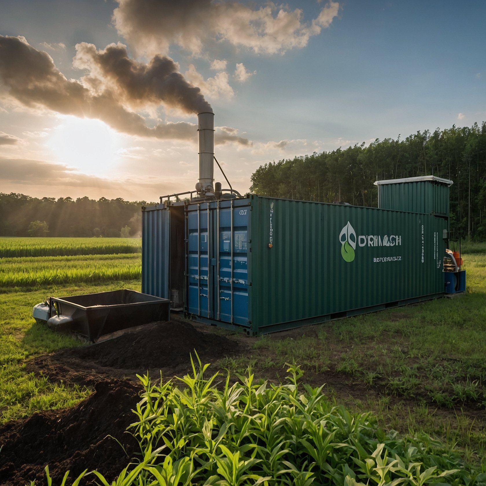 Harness the energy in agricultural waste