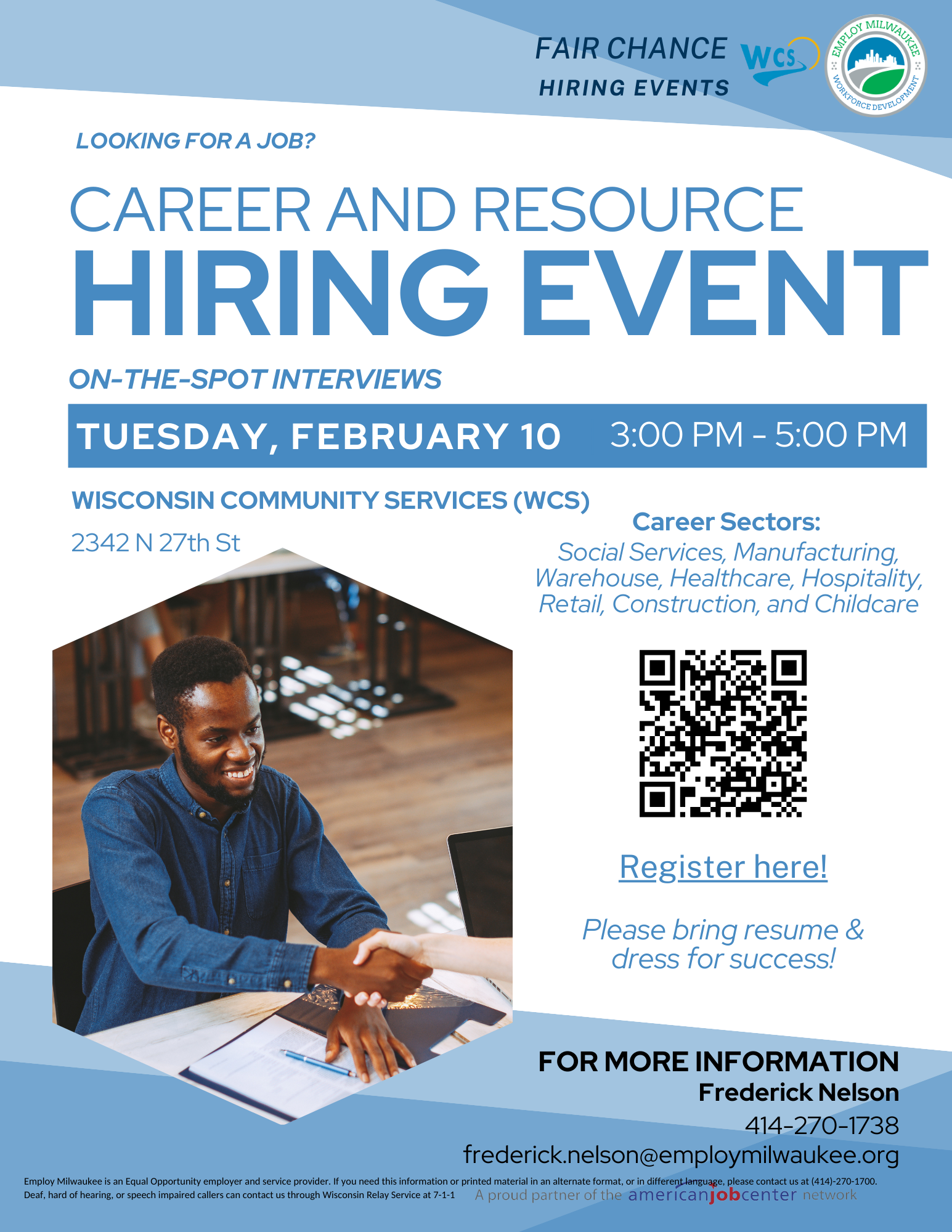 Career and Resource Hiring Event