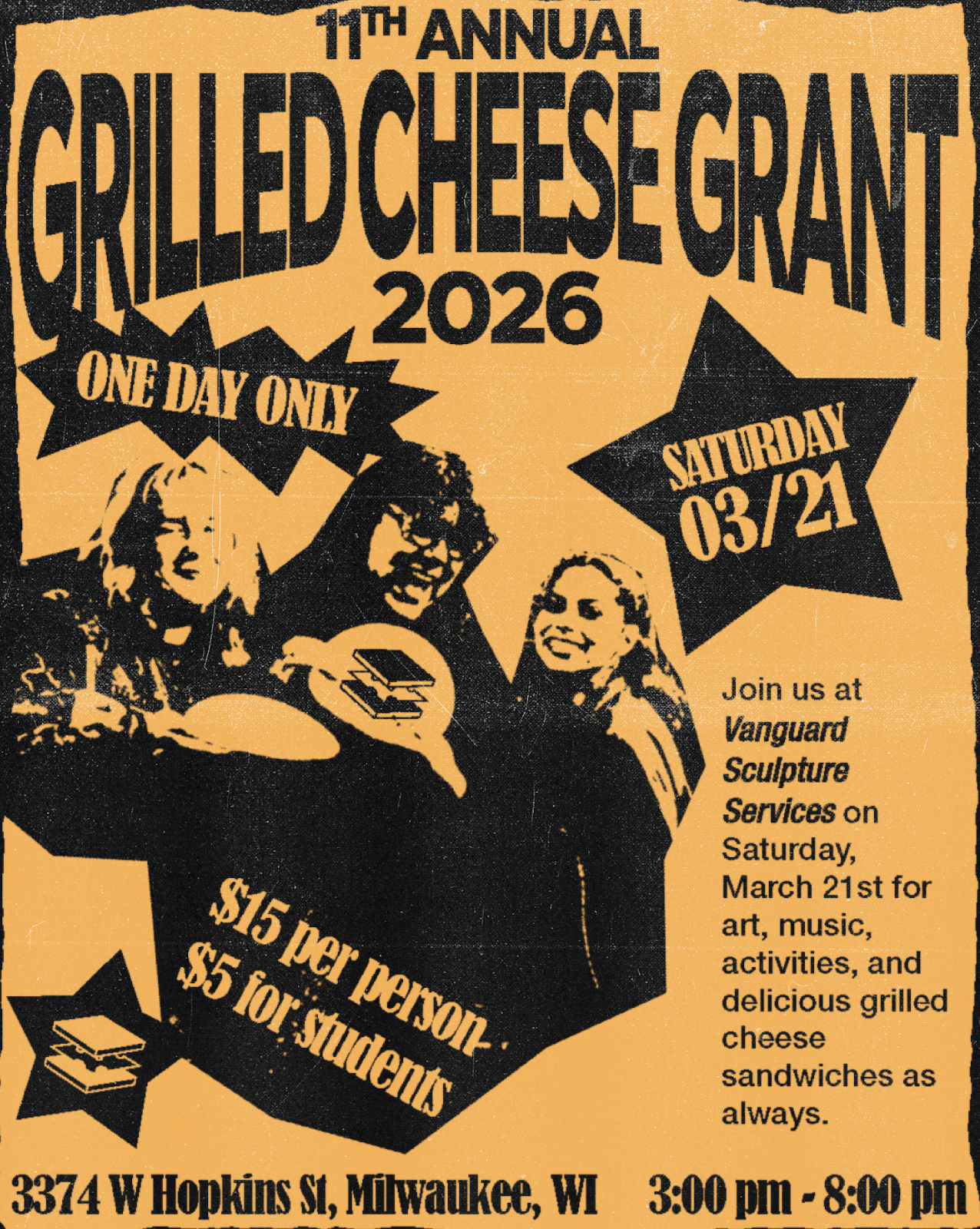 11th Annual Grill Cheese Grant 