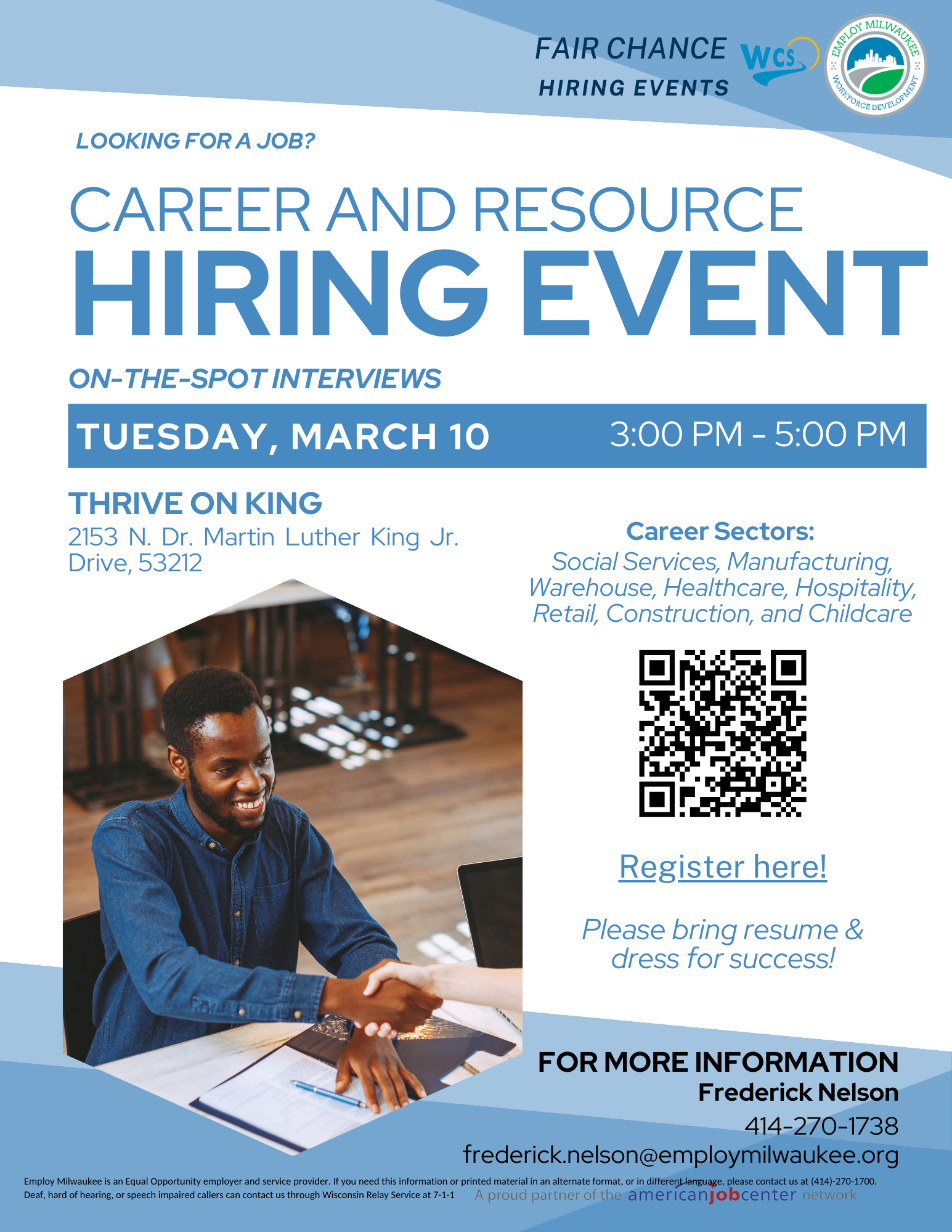 Career and Resource Hiring Event