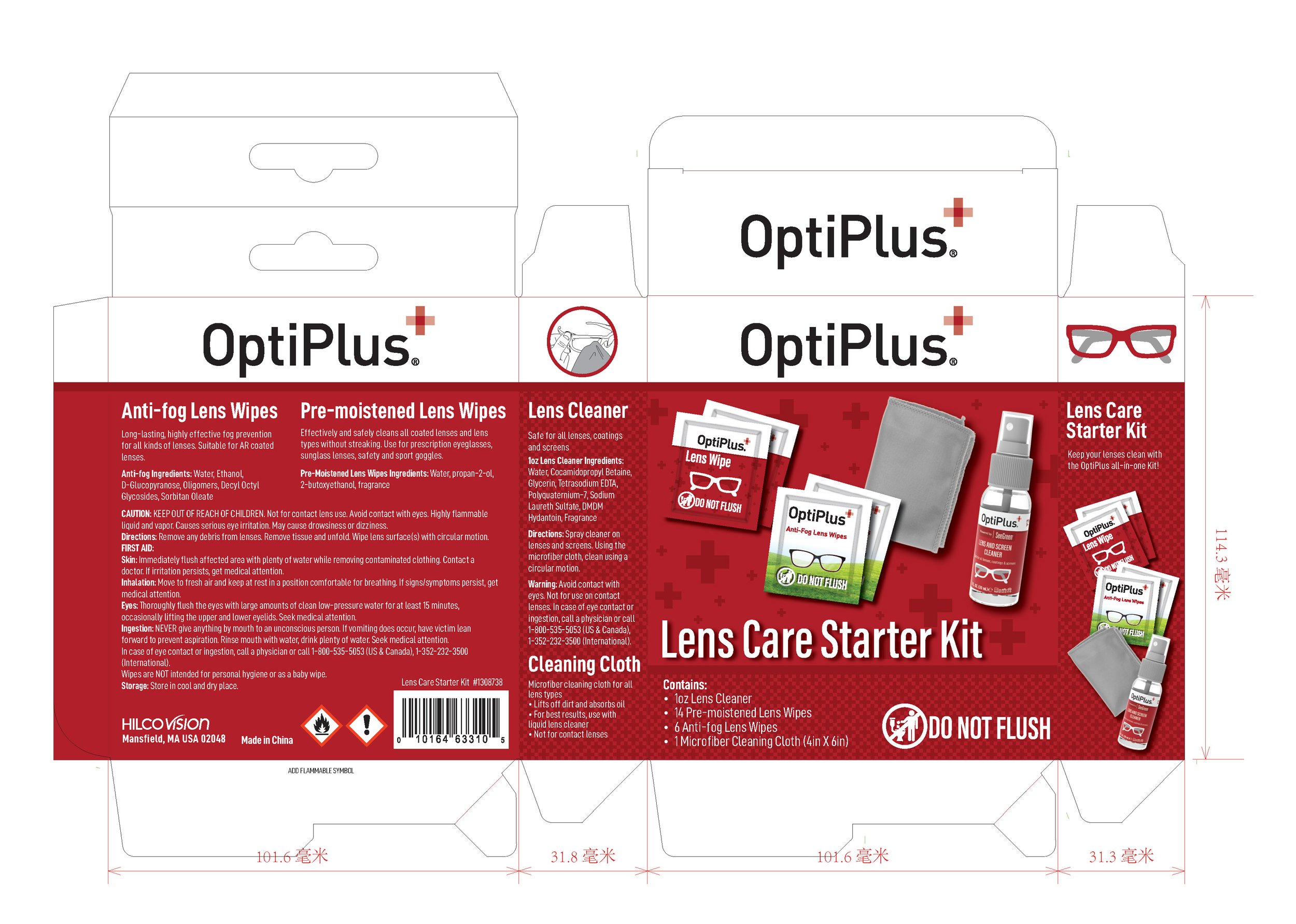 OptiPlus Lens Care Starter Kit
