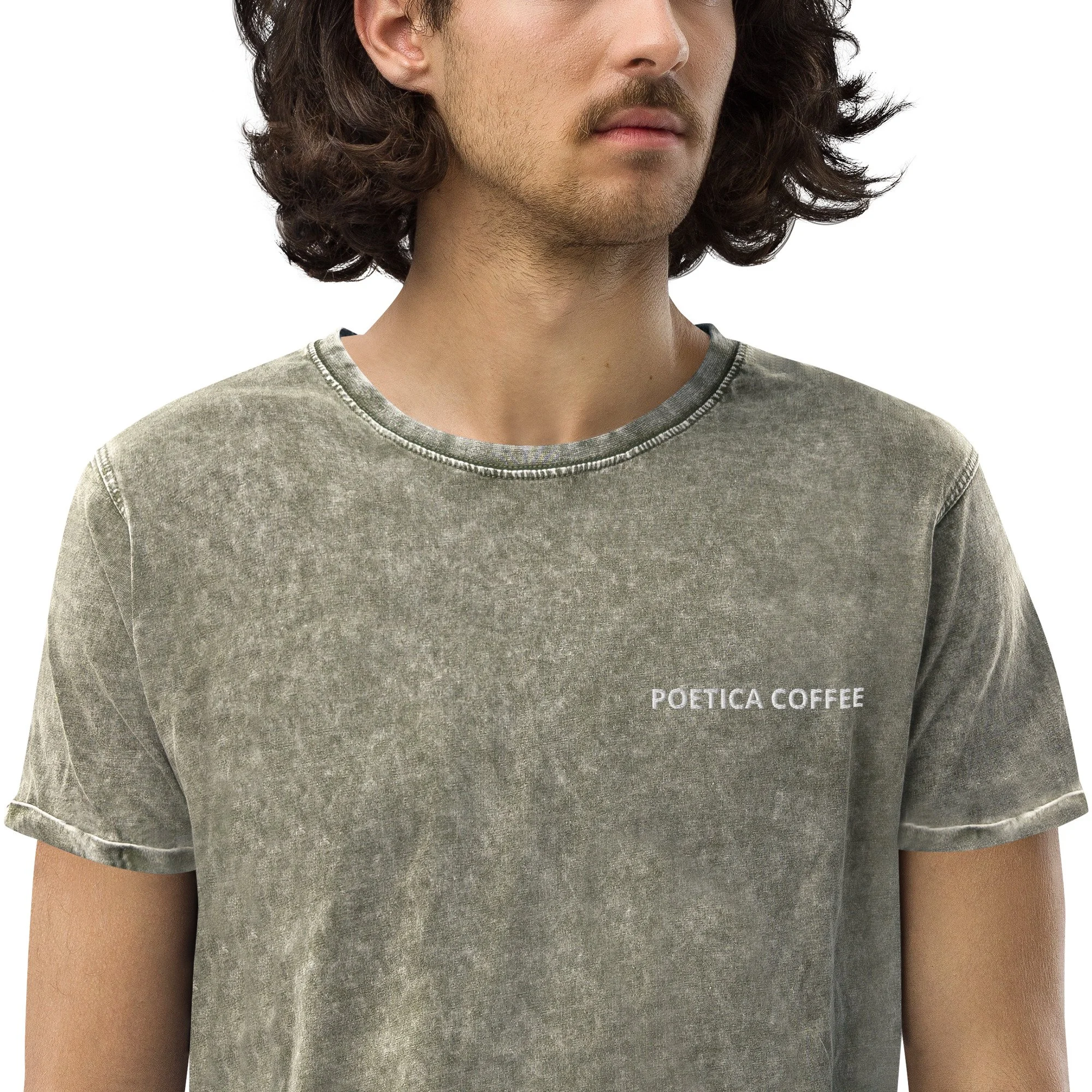 unisex-denim-t-shirt-dark-army-green-zoomed-in-66f4ba8e6fadb.jpg