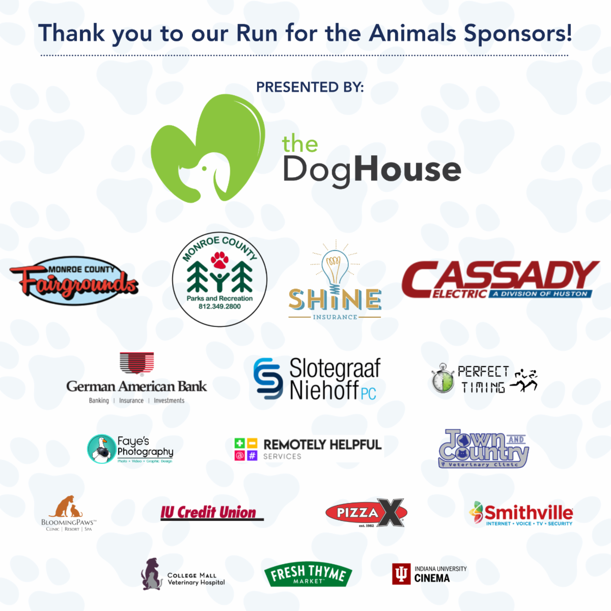 Monroe County Humane Association: 31st Annual Run for the Animals 5K