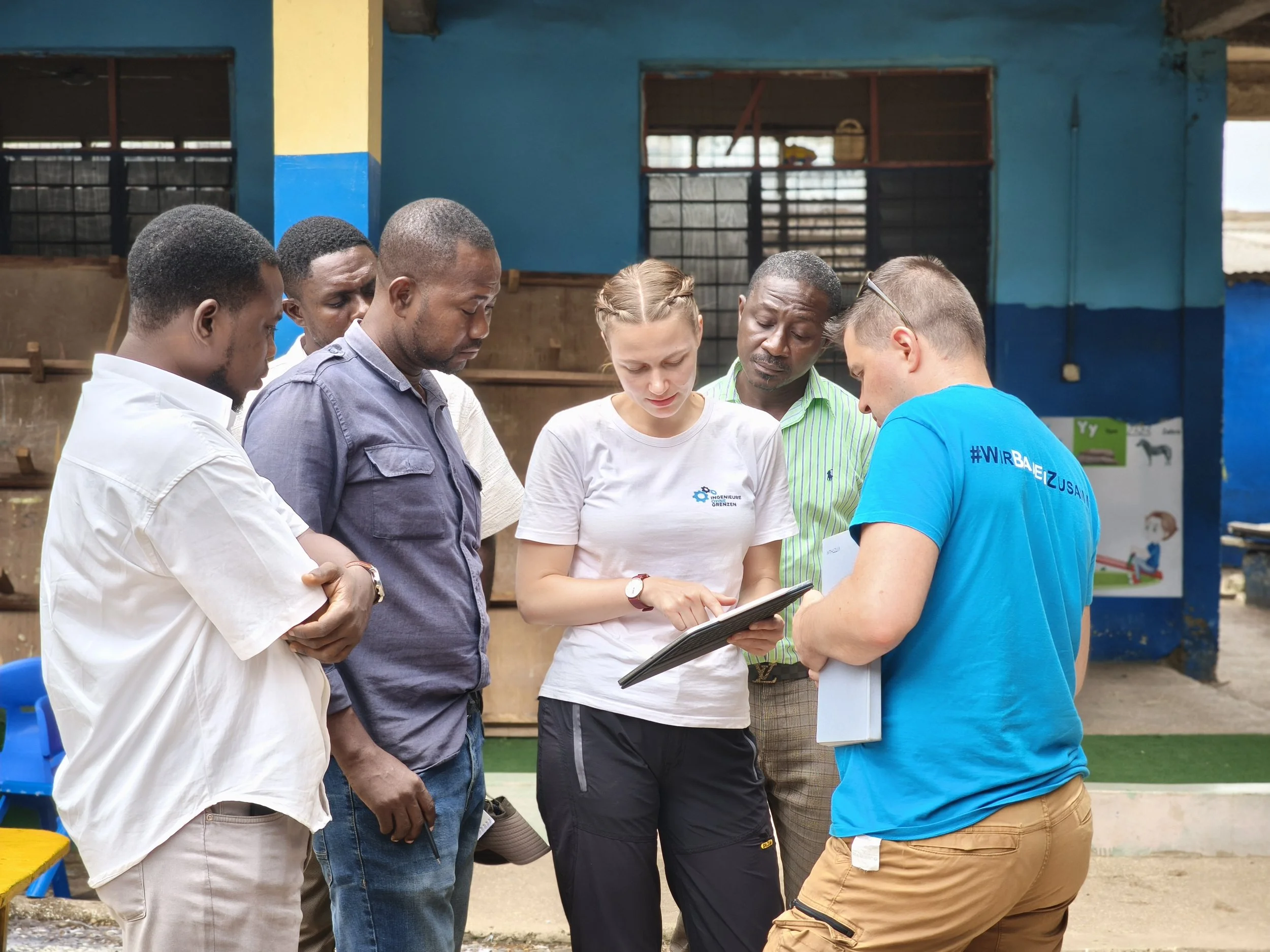 Brunnen- und Sanitäranlagenbau an der Brainy Kids Academy in Accra, Ghana