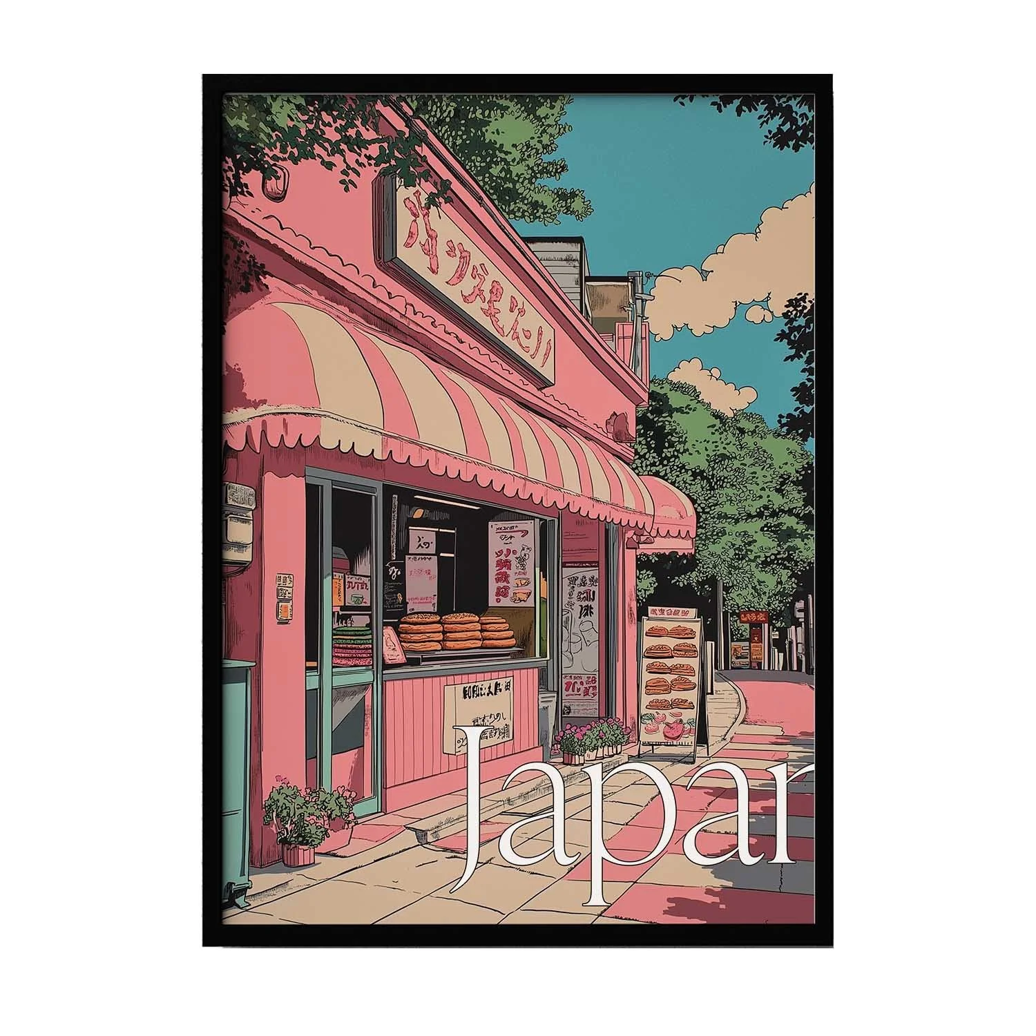 Japan in Pink