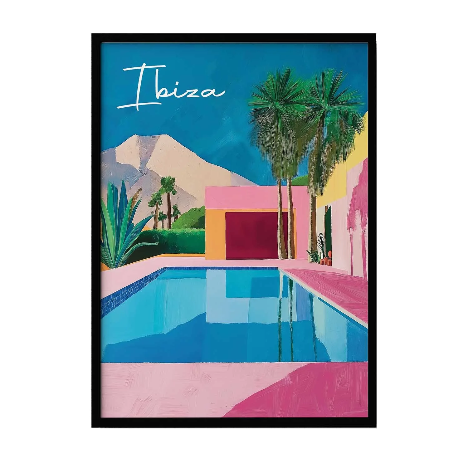 Poolside in Ibiza