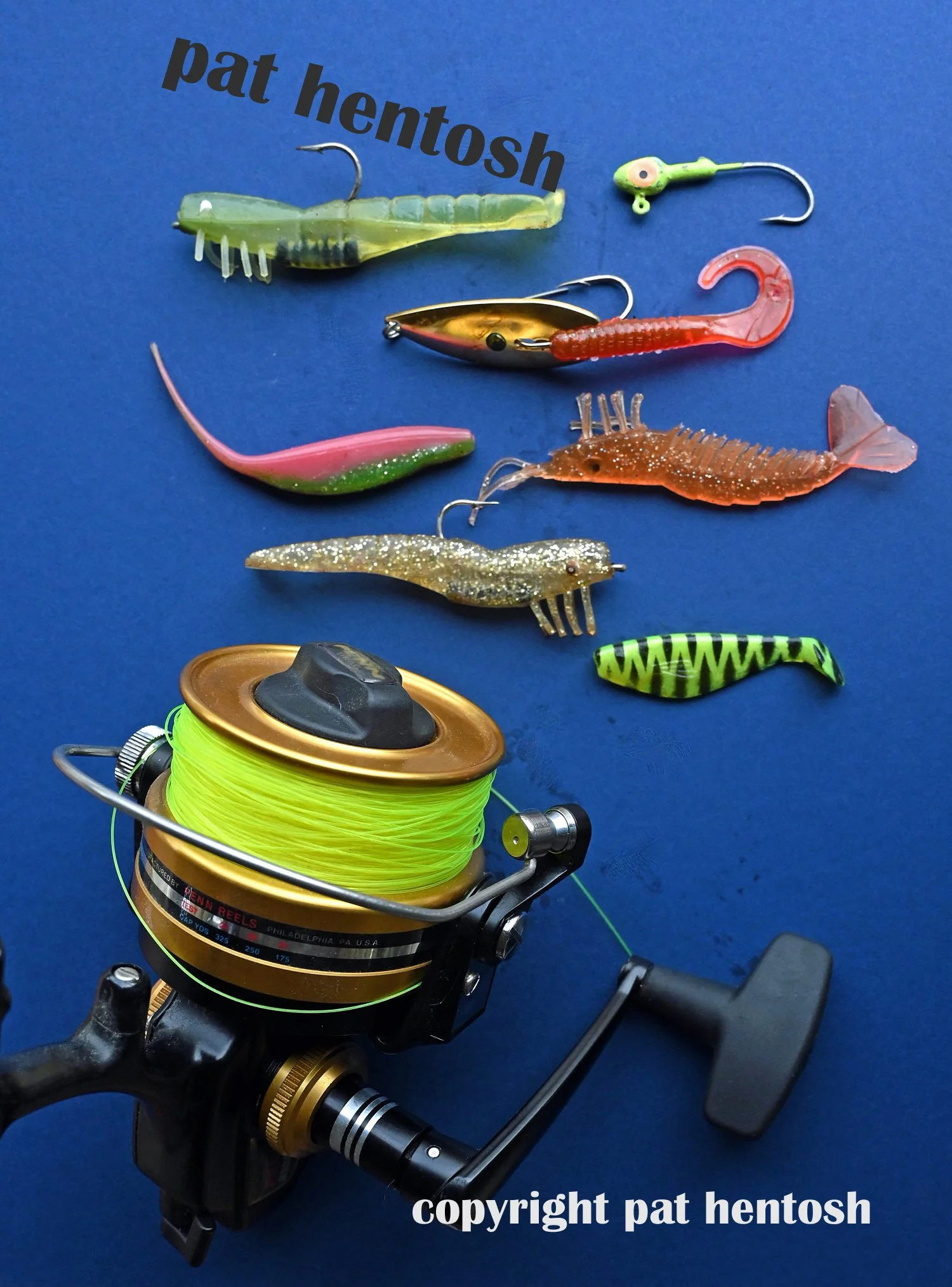 DSC 4241 Still life with reel and fishing lures