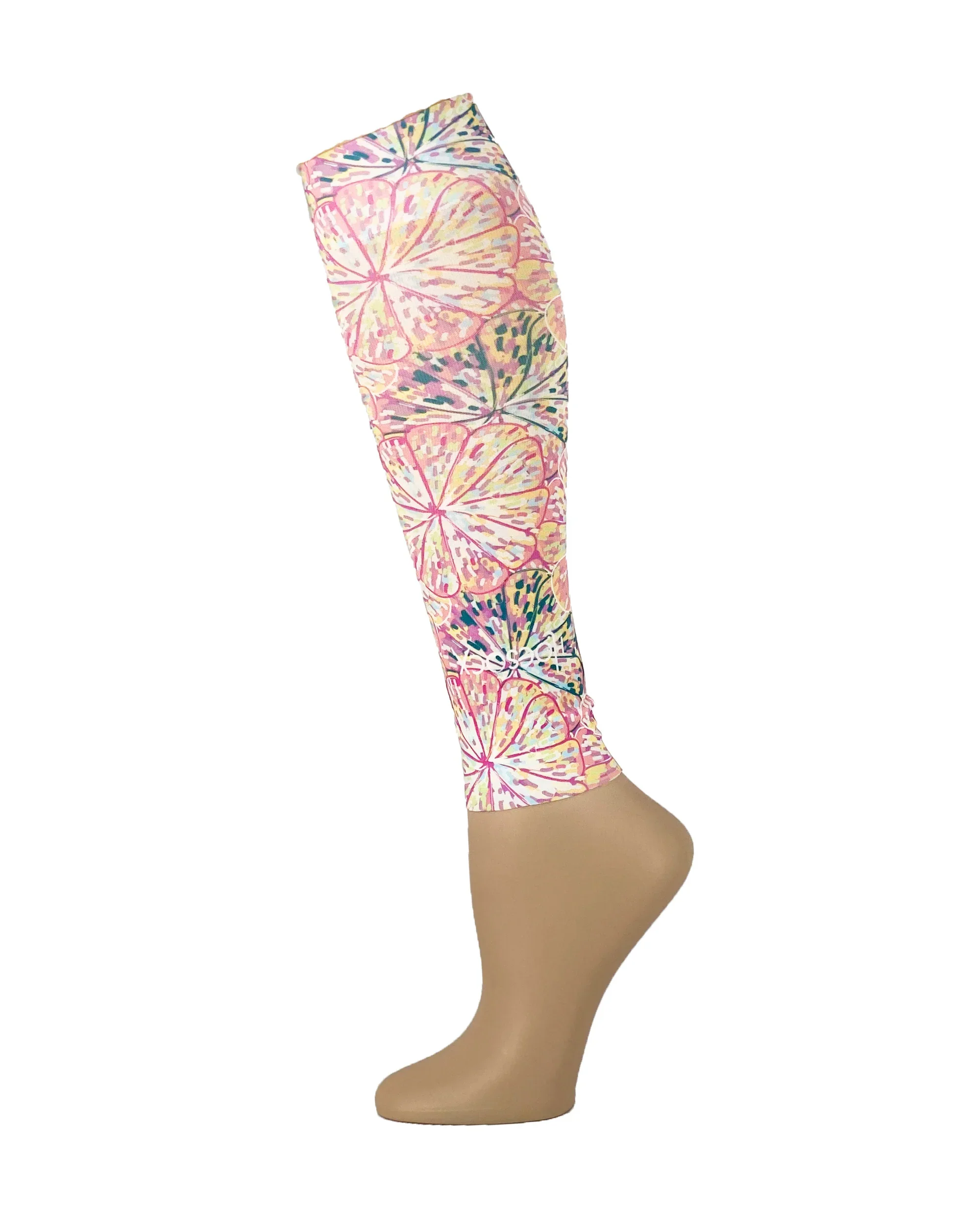 Citrus Pink Blossom leg Sleeves.webp
