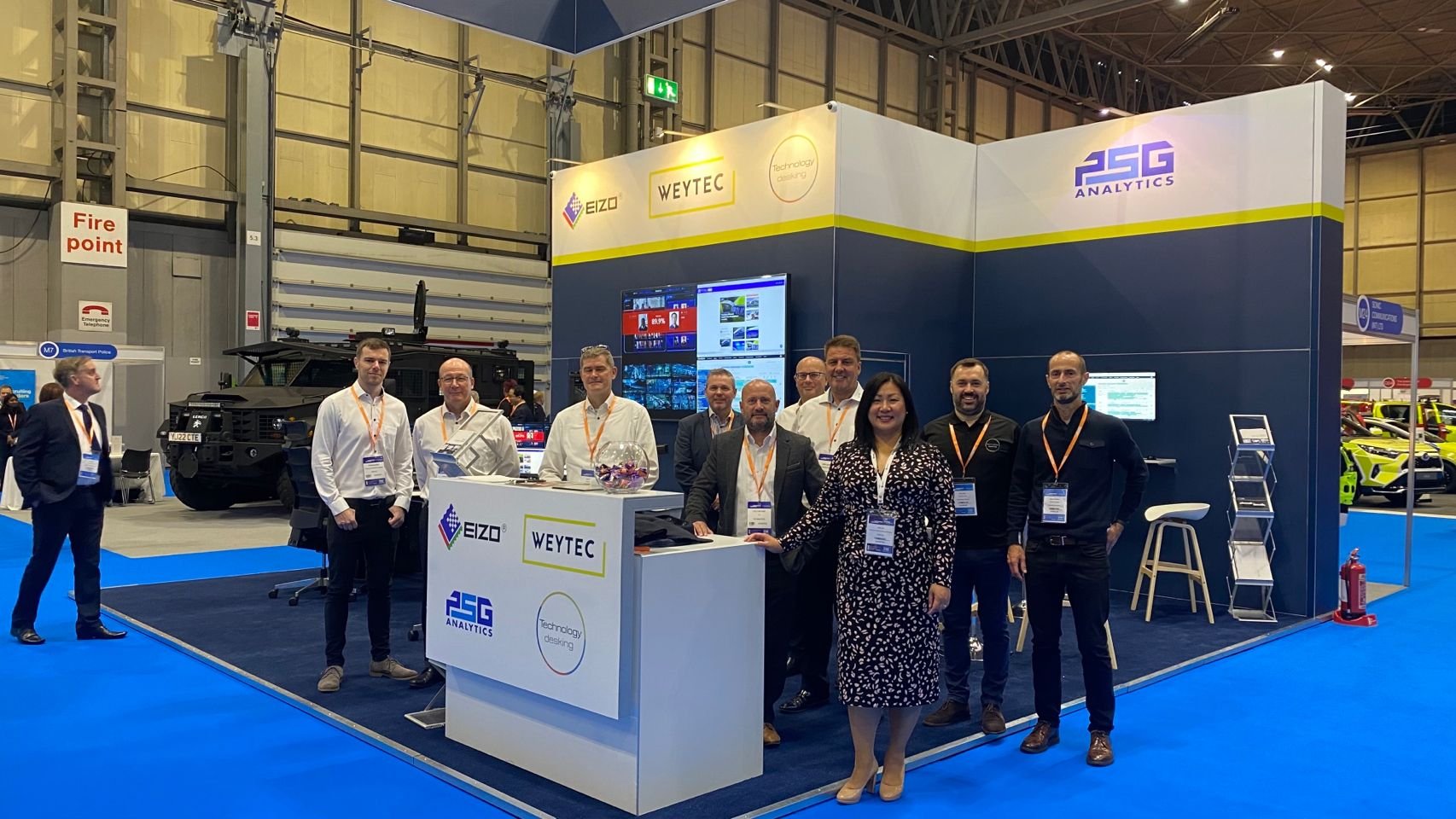 Desks on Tour! The Emergency Services Show 2022