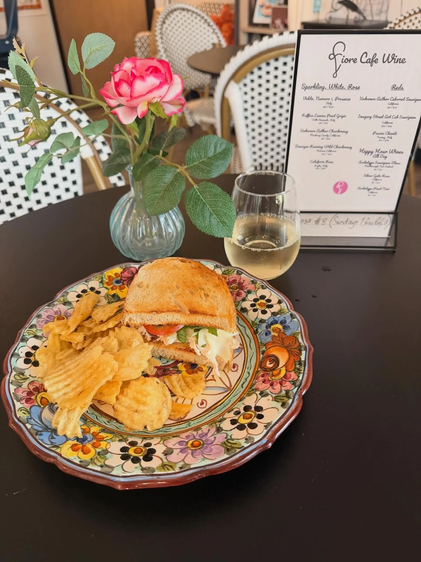Evening plans = sorted 🍷 From 4&ndash;7 PM today &amp; tomorrow, enjoy a Panino + glass of wine and get a free scoop of gelato or tiramisu on us!!!

#fortworthfoodie #eatlocal #fortworth #gelato #panini #coffee #wine