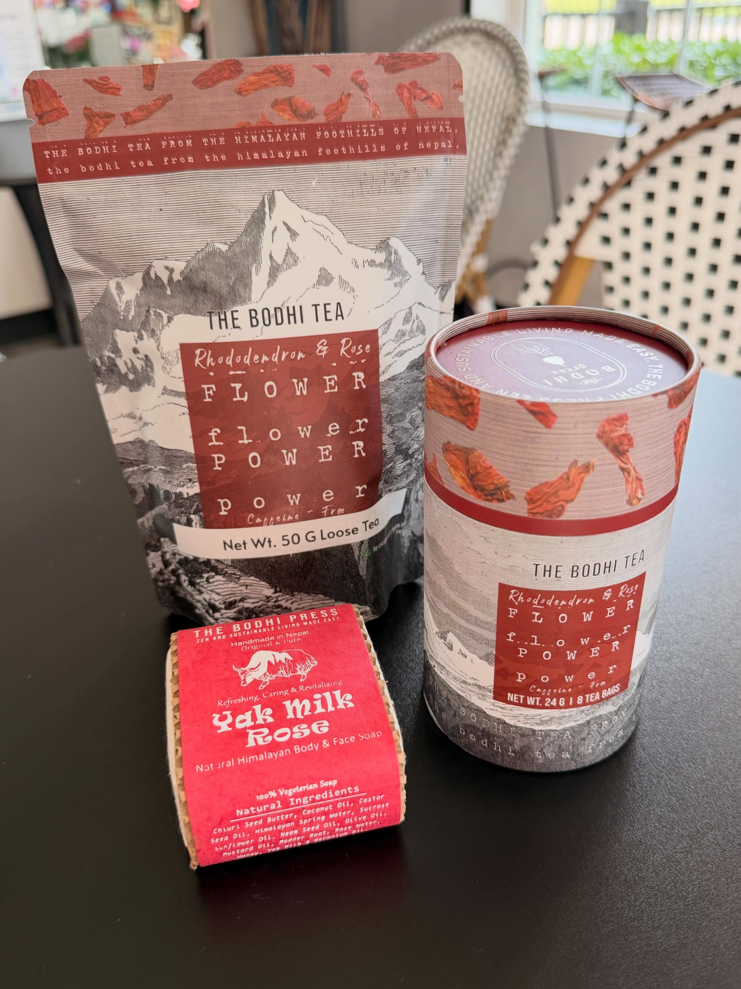 Gift her something that actually feels like a gift 🌸 Bodhi Press Mother&rsquo;s Day boxes are available at Fiore this Sunday &mdash; filled with teas, soaps, and candles sourced from the Himalayan valleys of Nepal. Available now for presale as well!