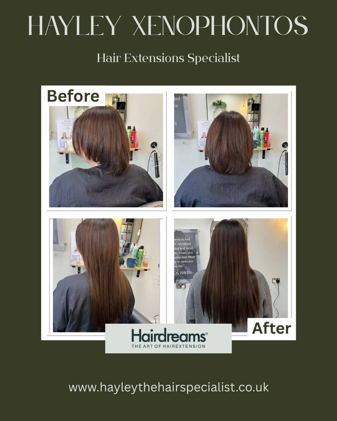 Each silky strand of Hairdreams real hair is bonded to your own at tiny, discreet connection points. These soft, flexible bondings are almost invisible and gentle on your natural hair.  So comfortable, you&rsquo;ll forget they&rsquo;re even there.
Wi