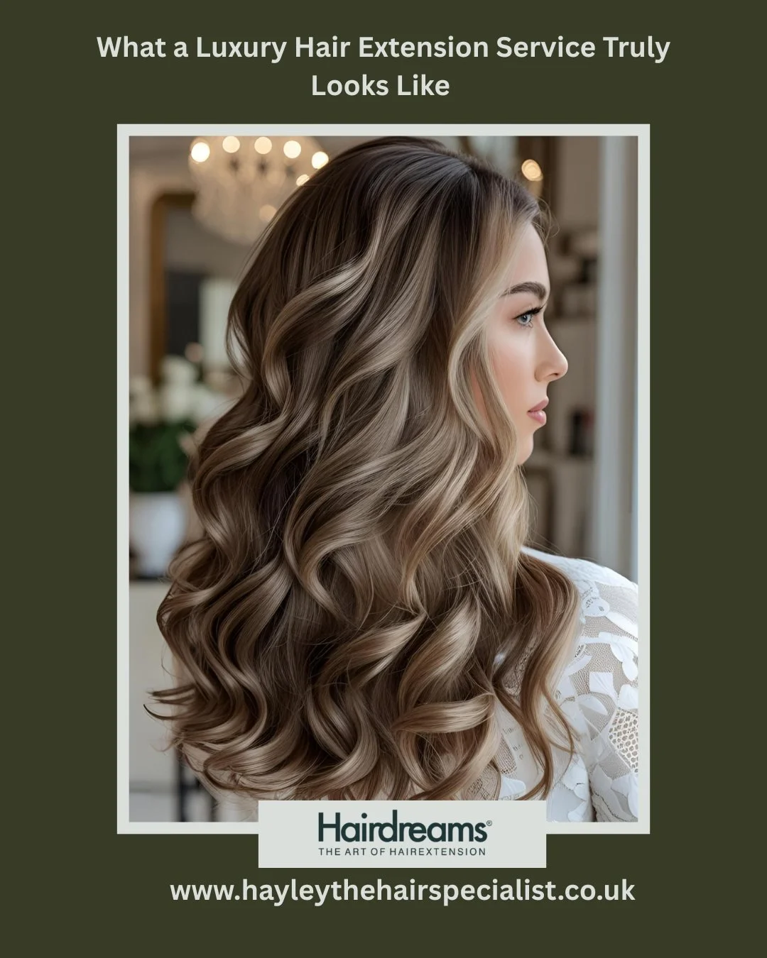 What a Luxury Hair Extension Service Truly Looks Like
At Xenos Haven, luxury isn&rsquo;t rushed &mdash; it&rsquo;s intentional.
Your appointment is a one-to-one, full-day experience, designed entirely around you.
🤍 A private, calm salon space
🤍 In-