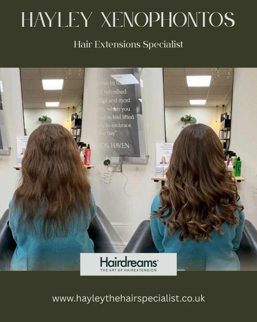 No More Flyaway Ends ✨

If your natural hair feels wispy, uneven or the ends never quite sit right&hellip; extensions can change everything.

Our premium Hairdreams strands don&rsquo;t just add length, they add weight, smoothness, and polish, giving 