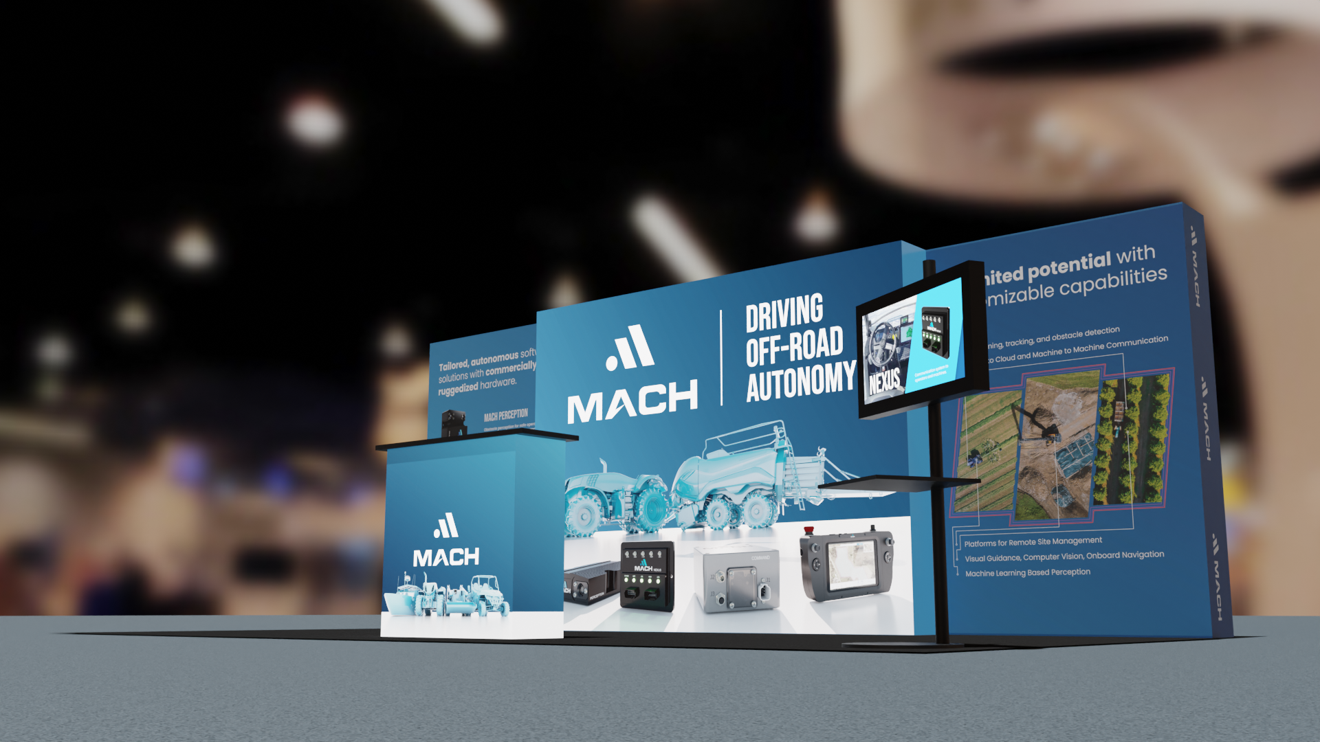 Trade show booth 20' 