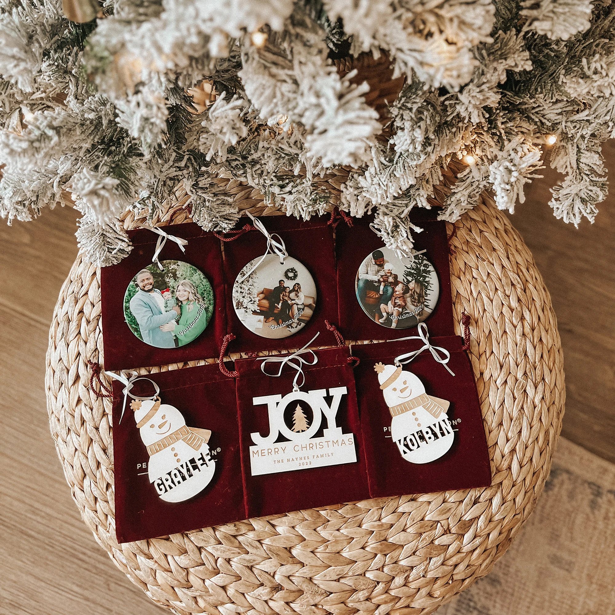 Precious Memories 2-Sided Photo Ornament