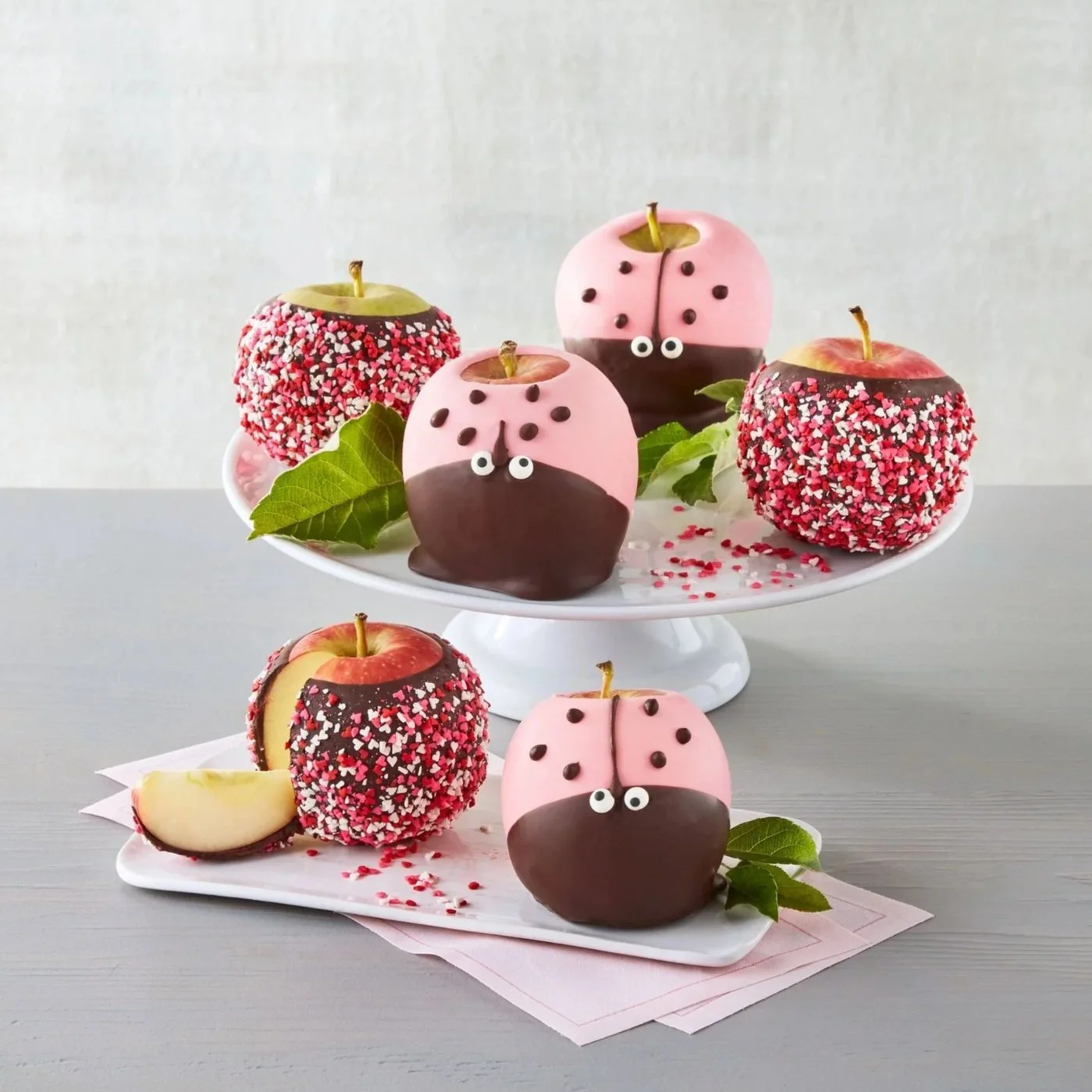 Happy Bug Chocolate-Covered Apples