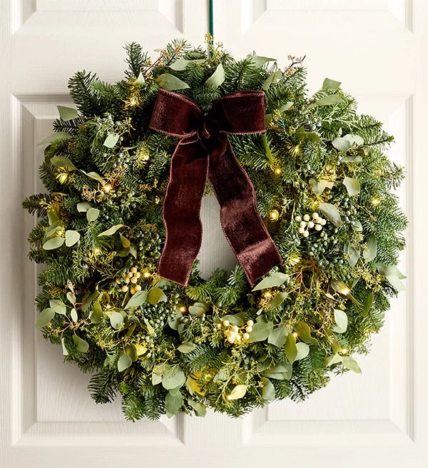 Fresh Eucalyptus Wreath - 24"