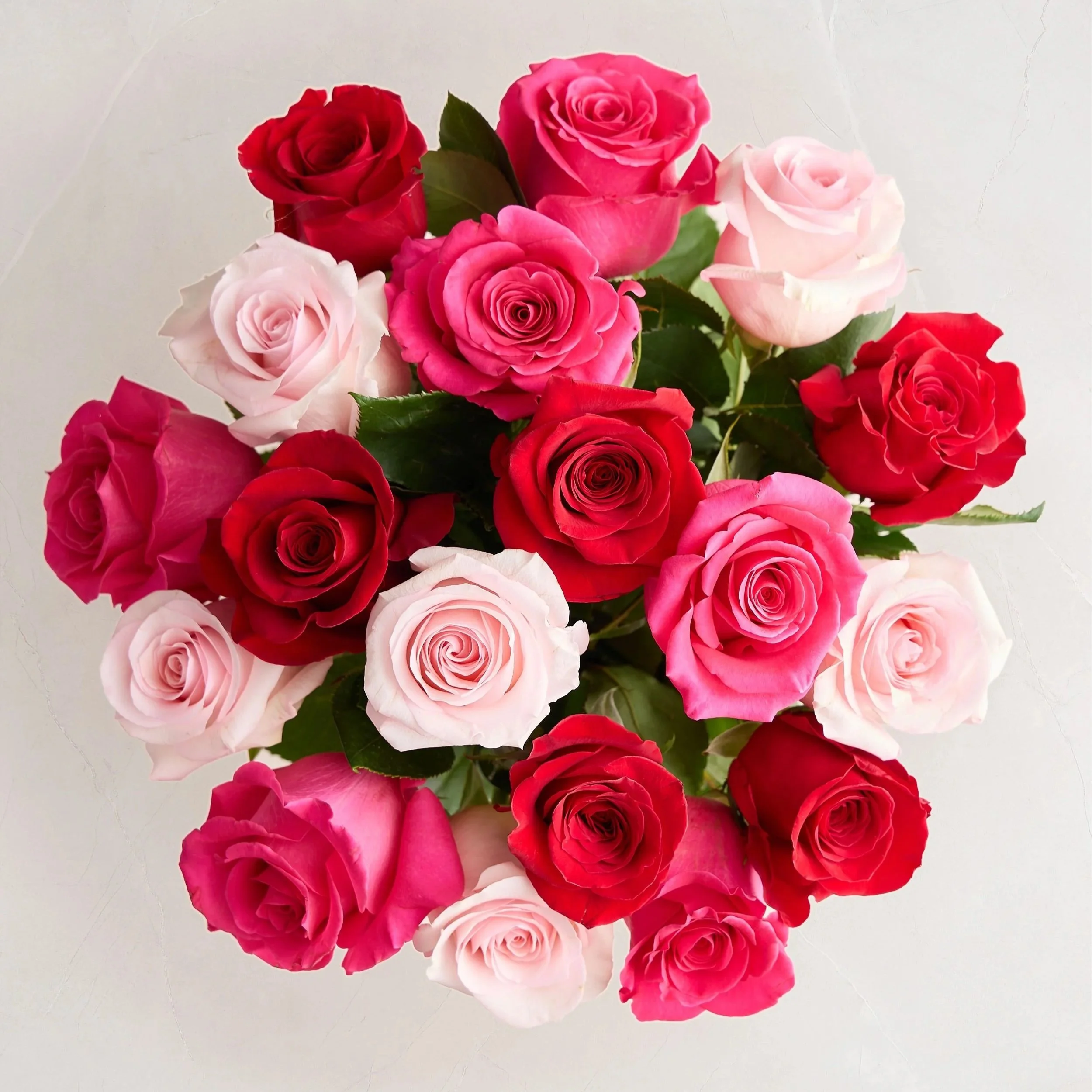 18 Stem Enchanted Rose Medley (Bouquet Only)