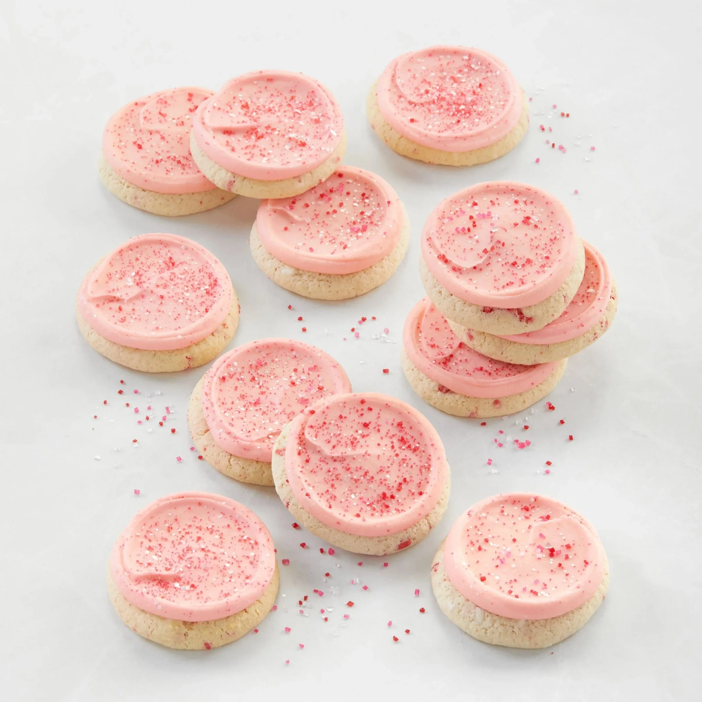 Buttercream-Frosted Candy Cane Flavored Cookie Box