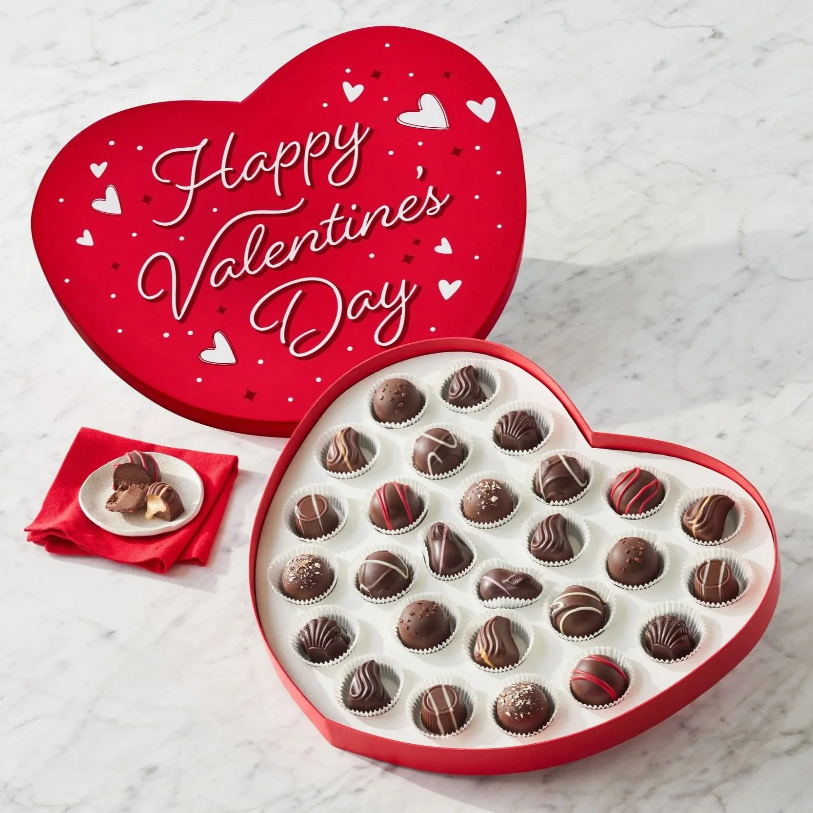 Valentine's Day Chocolates Heart Gift Box