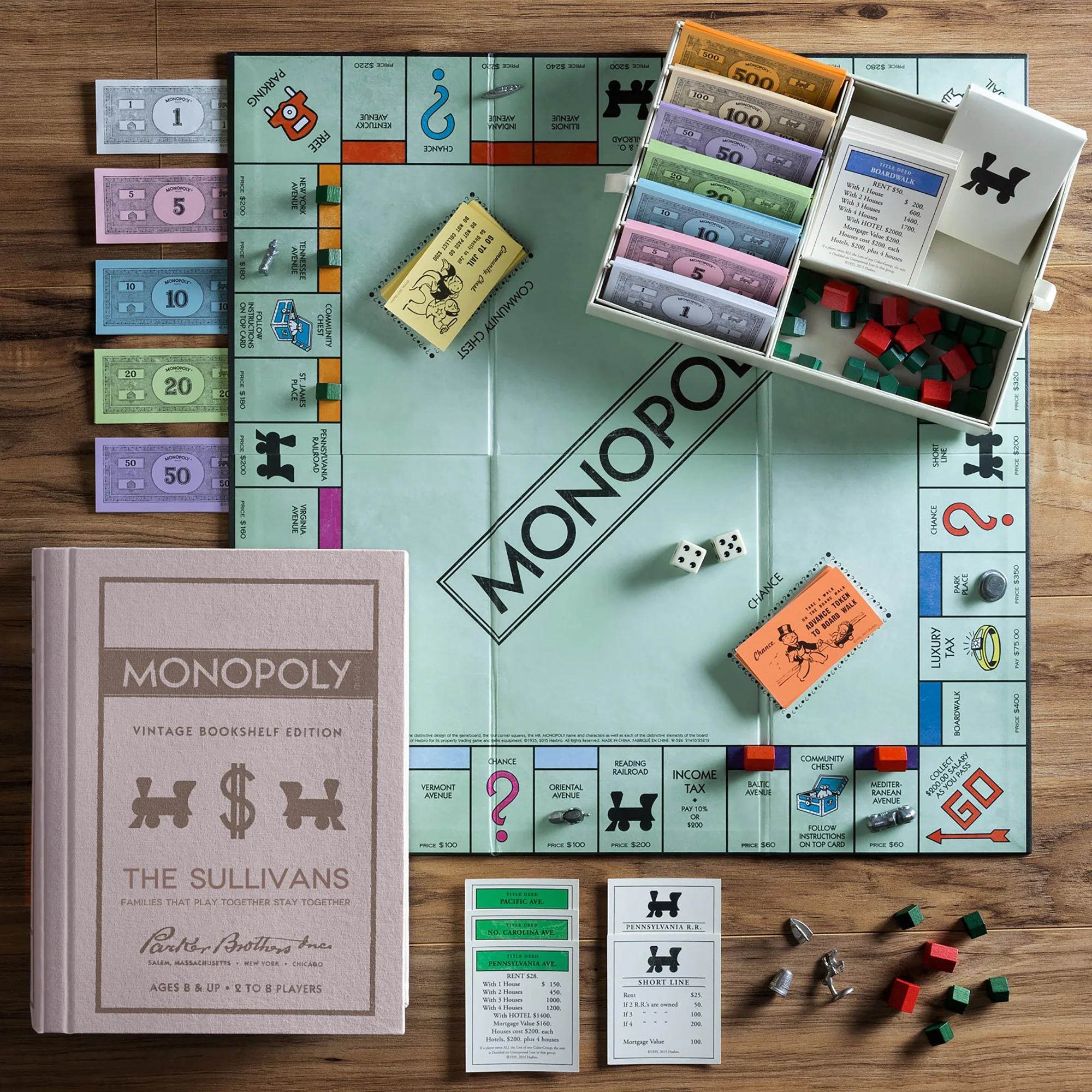 Monopoly® Personalized Vintage Bookshelf Edition Board Game